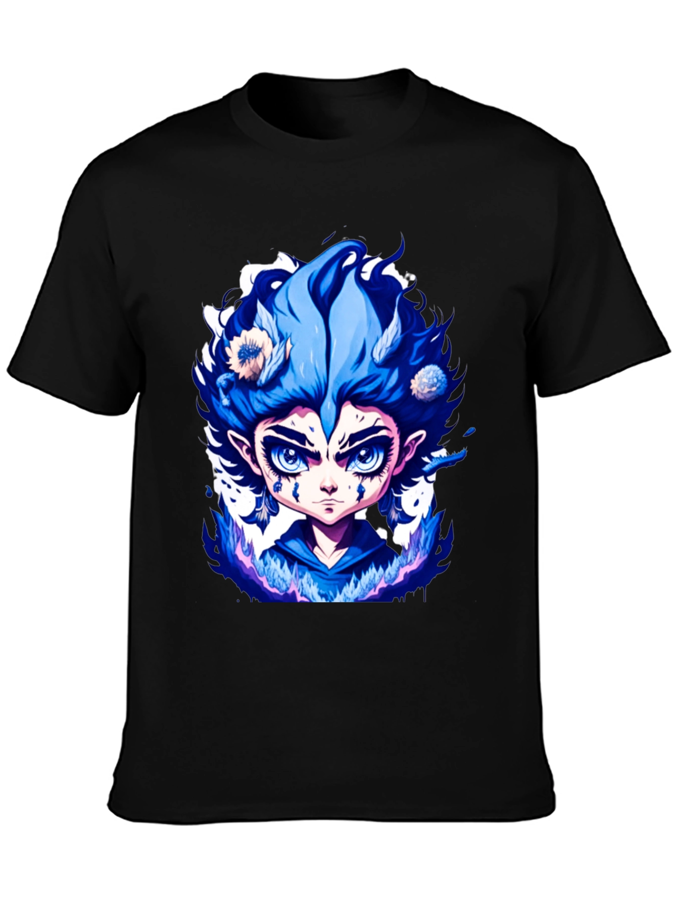 Anime Character Graphic T-Shirt
