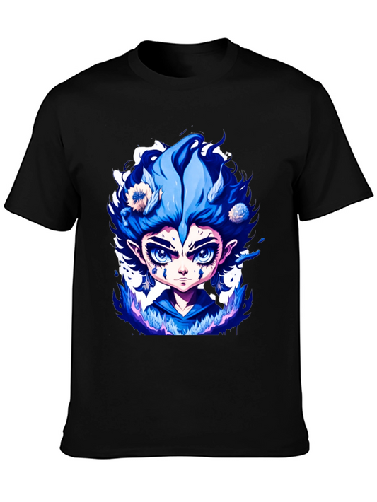Anime Character Graphic T-Shirt