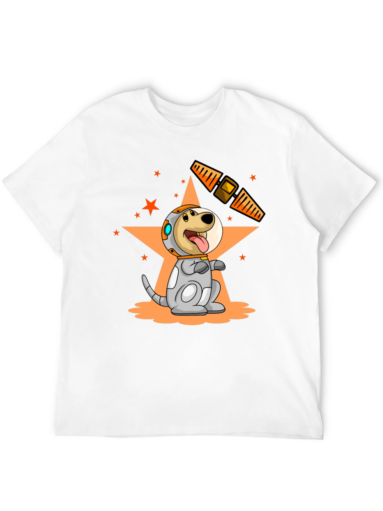 Dog Astronaut T-Shirt - Space Pup in Orbit!