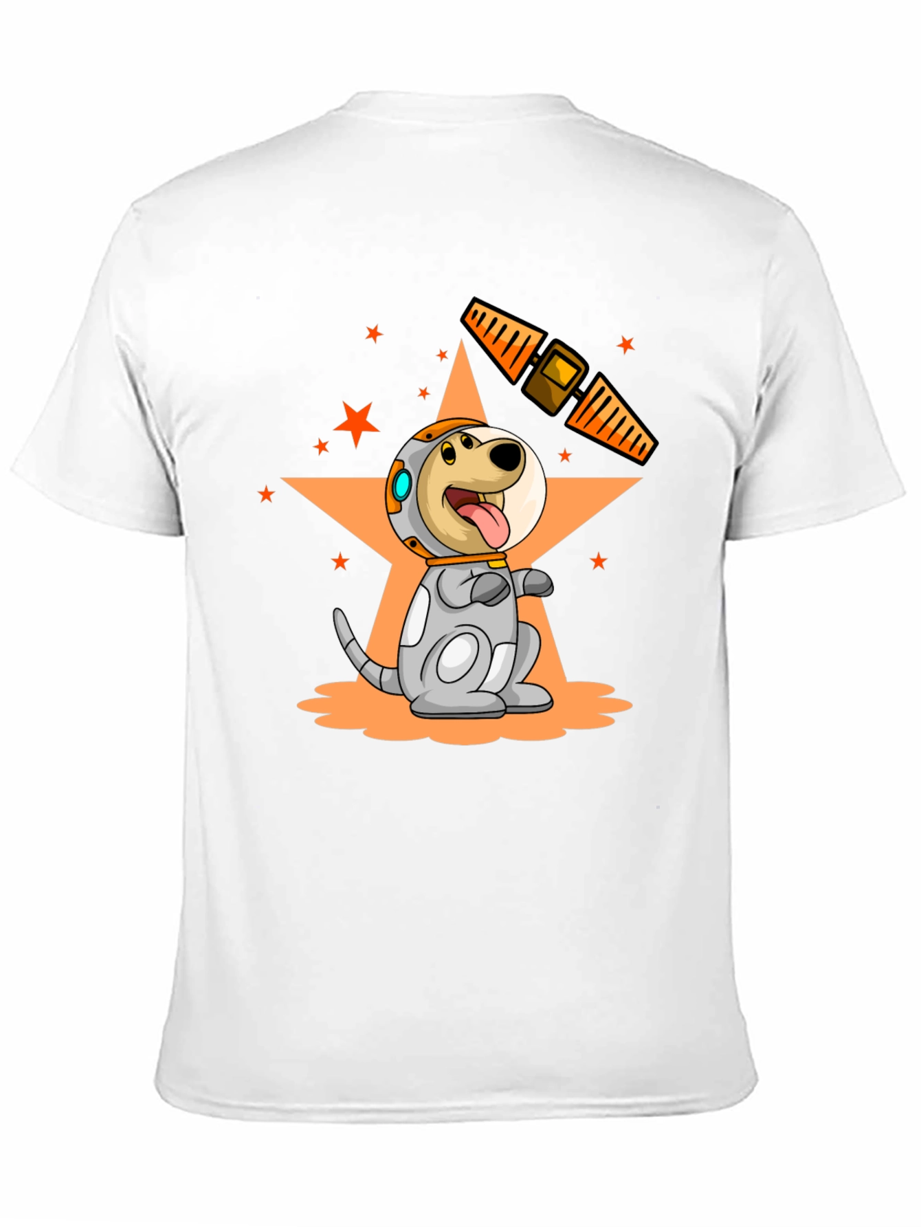 Dog Astronaut T-Shirt - Space Pup in Orbit!