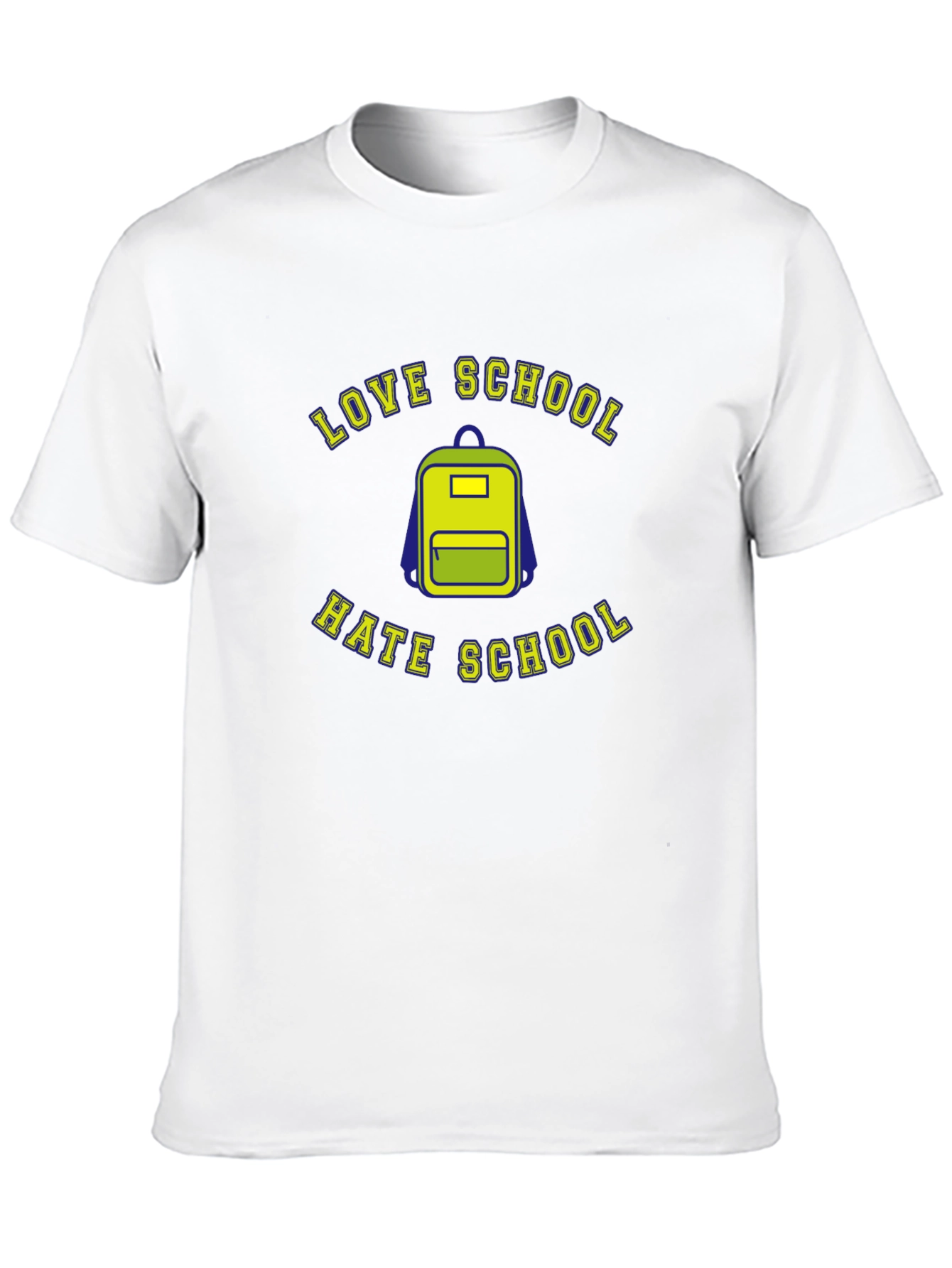 Love Hate School Graphic T-Shirt