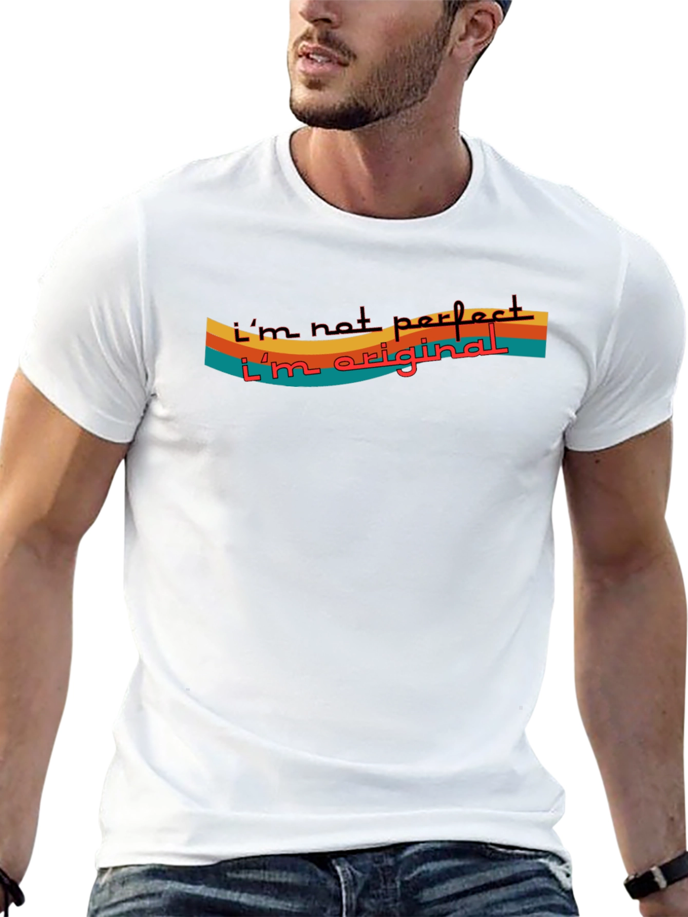 Im Not Perfect Im Original Tee