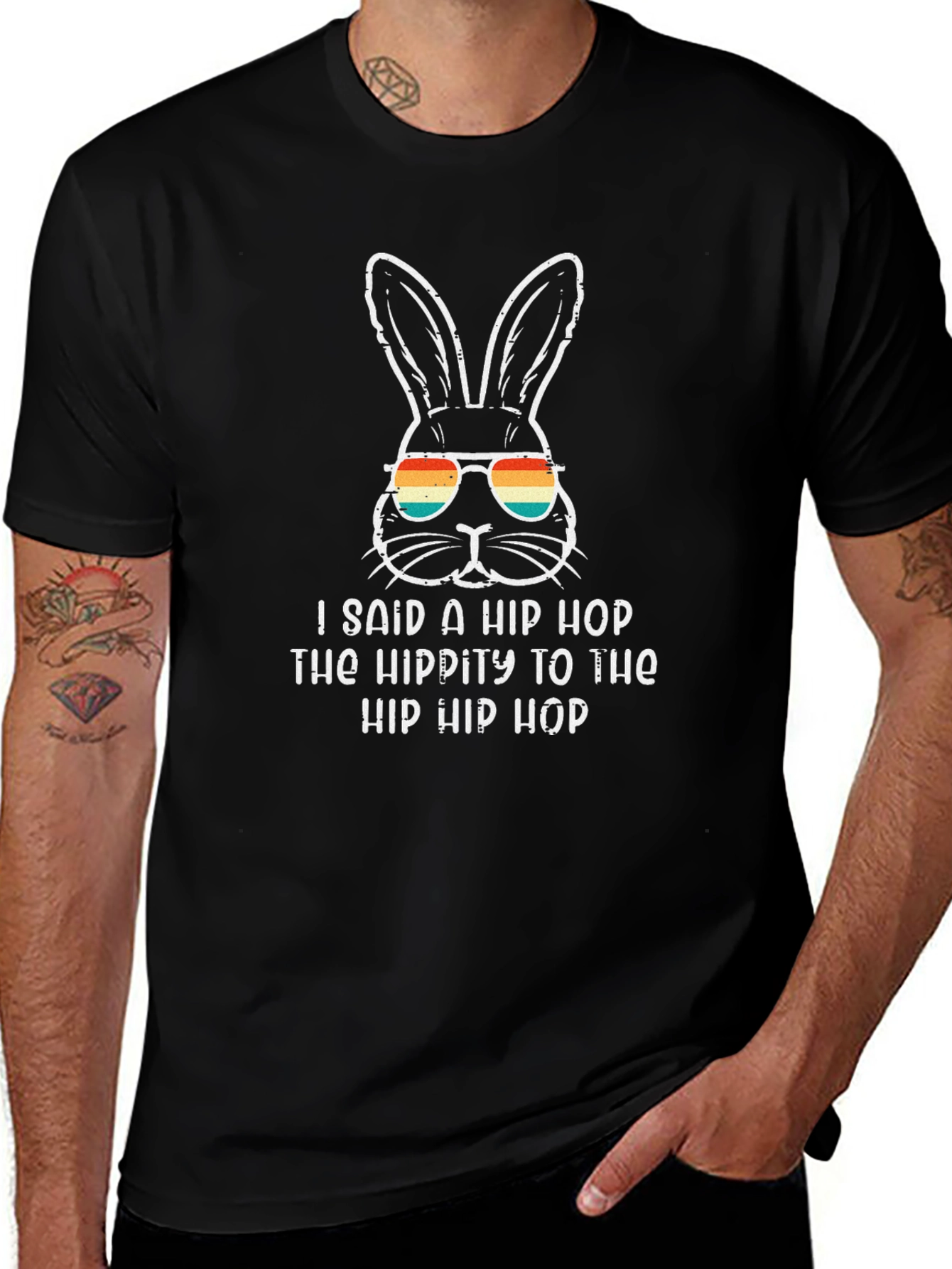 Hip Hop Easter Bunny T-Shirt