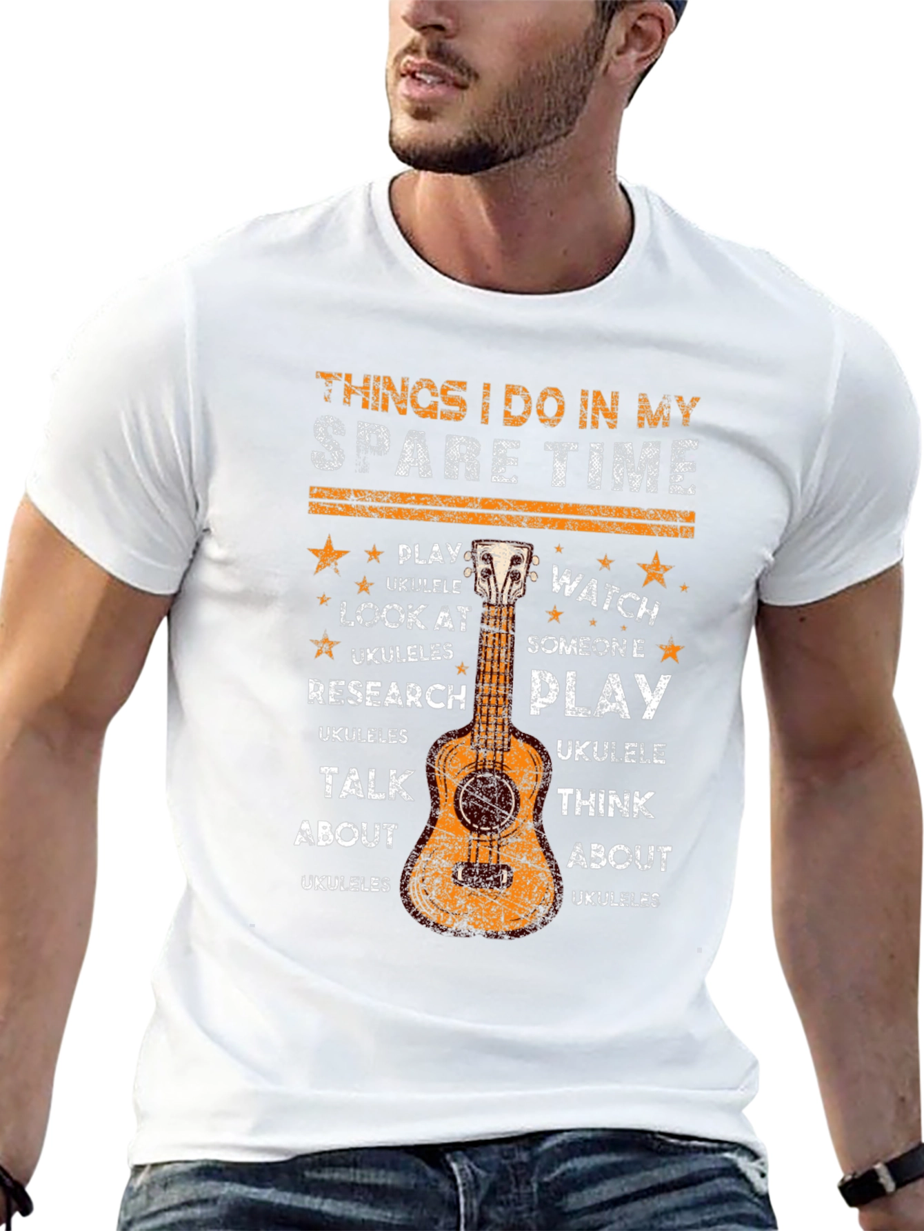 Ukulele Spare Time Hobby T-Shirt