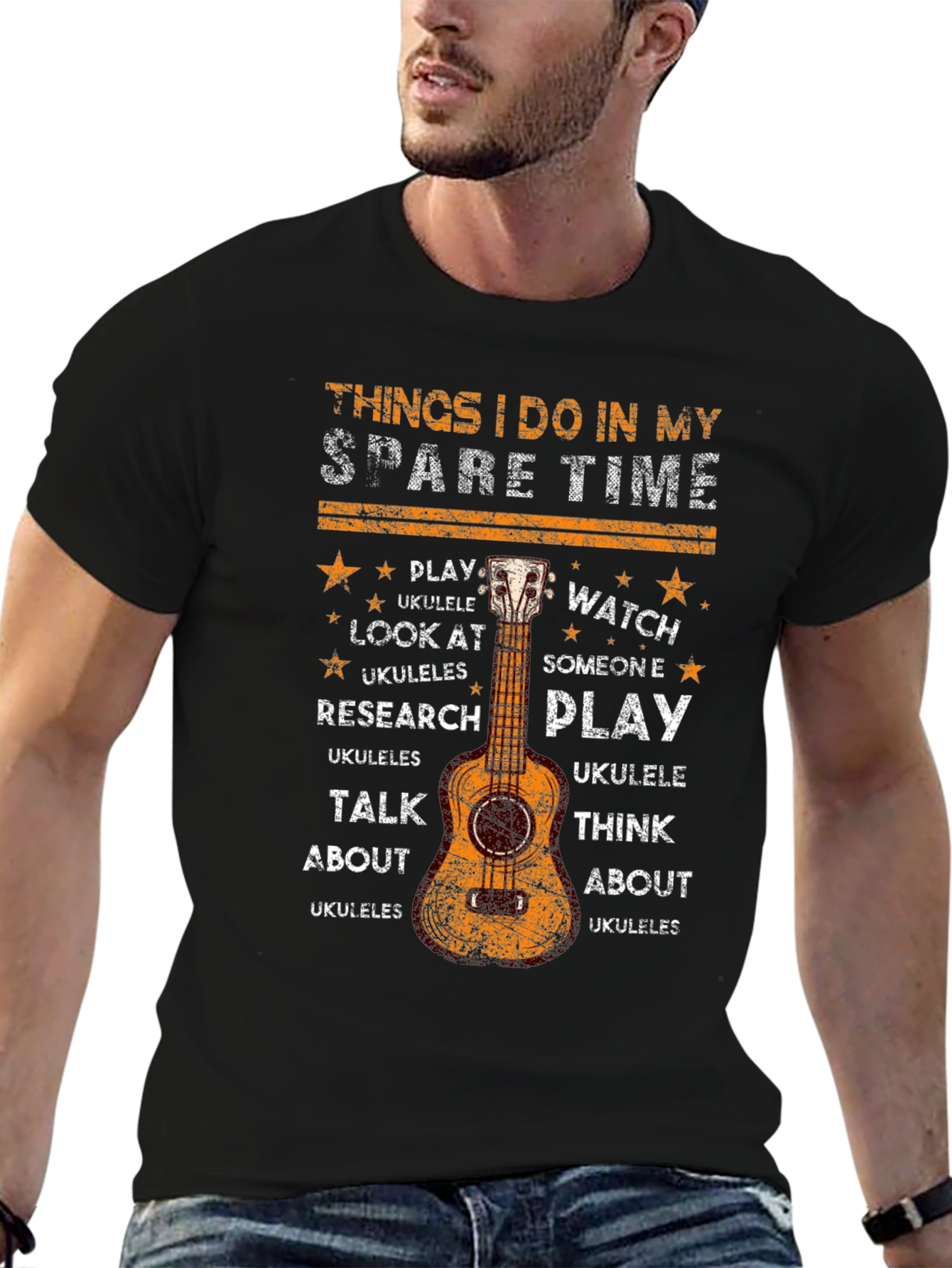 Ukulele Spare Time Hobby T-Shirt