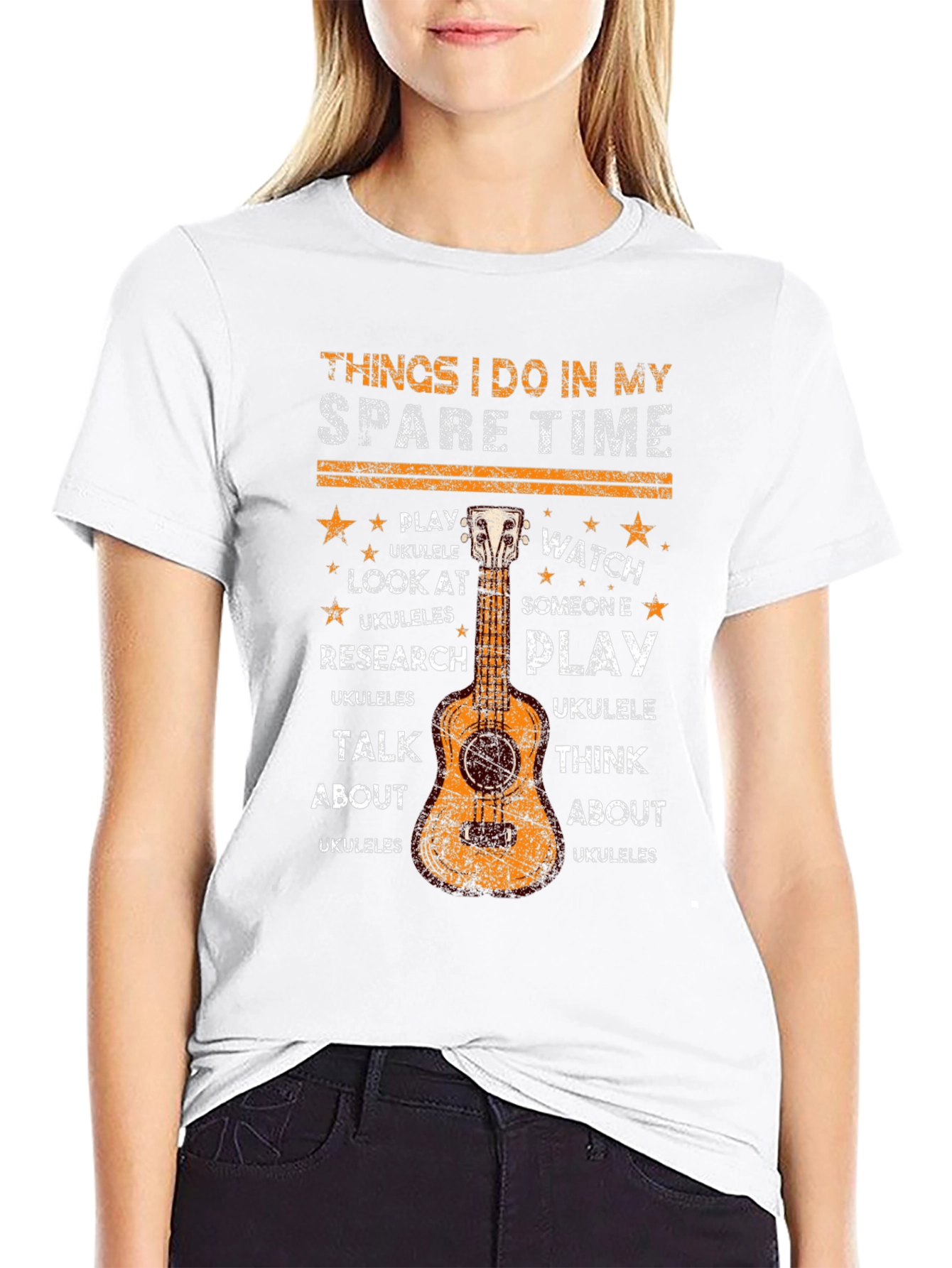 Ukulele Spare Time Hobby T-Shirt