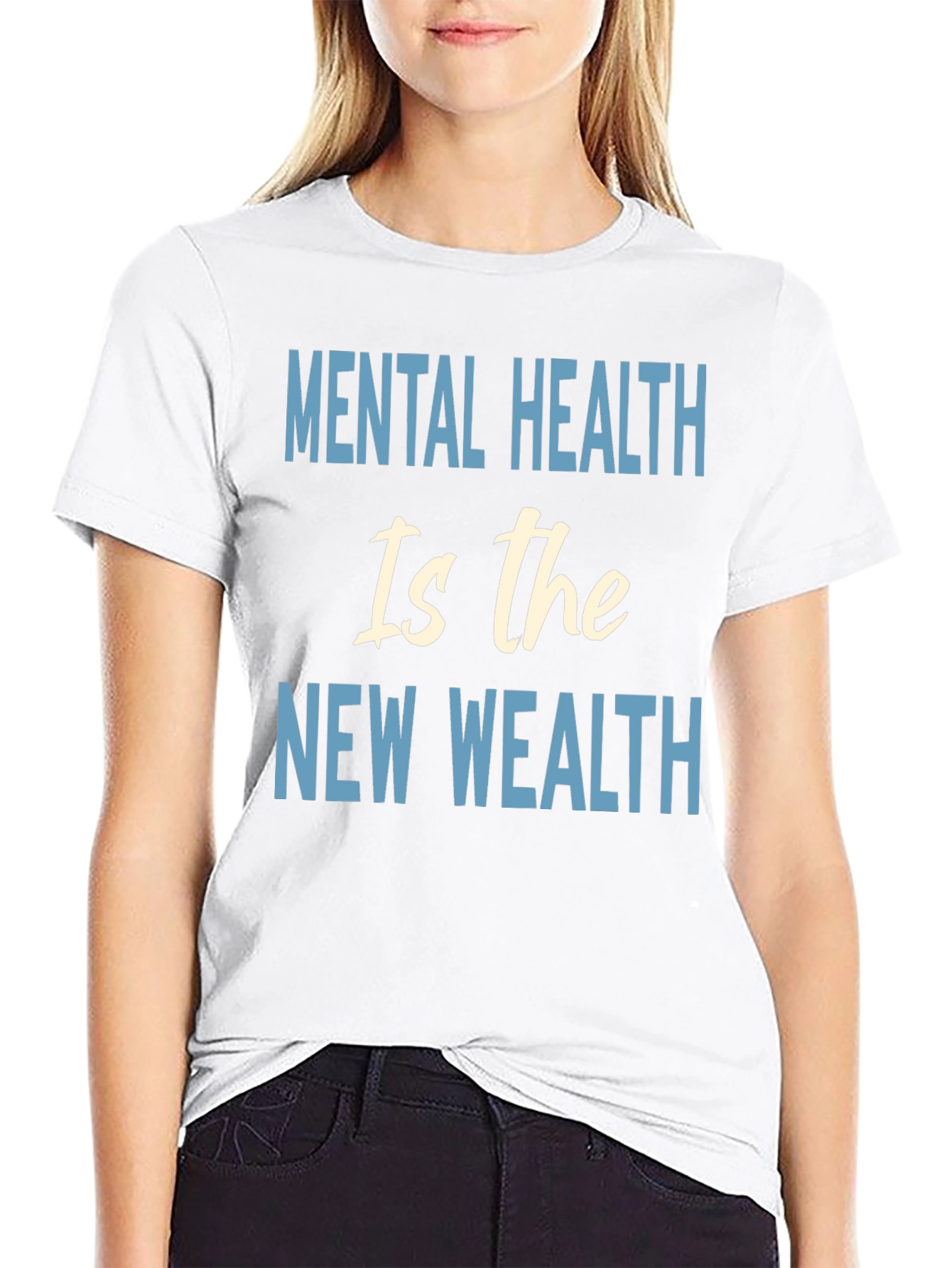 Mental Health is The New Wealth Graphic T-Shirt