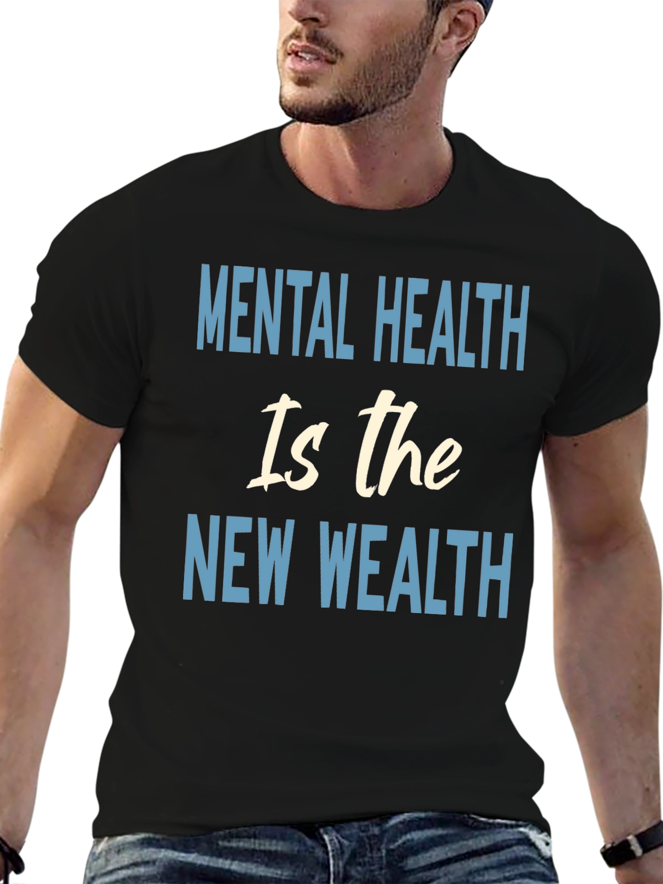 Mental Health is The New Wealth Graphic T-Shirt