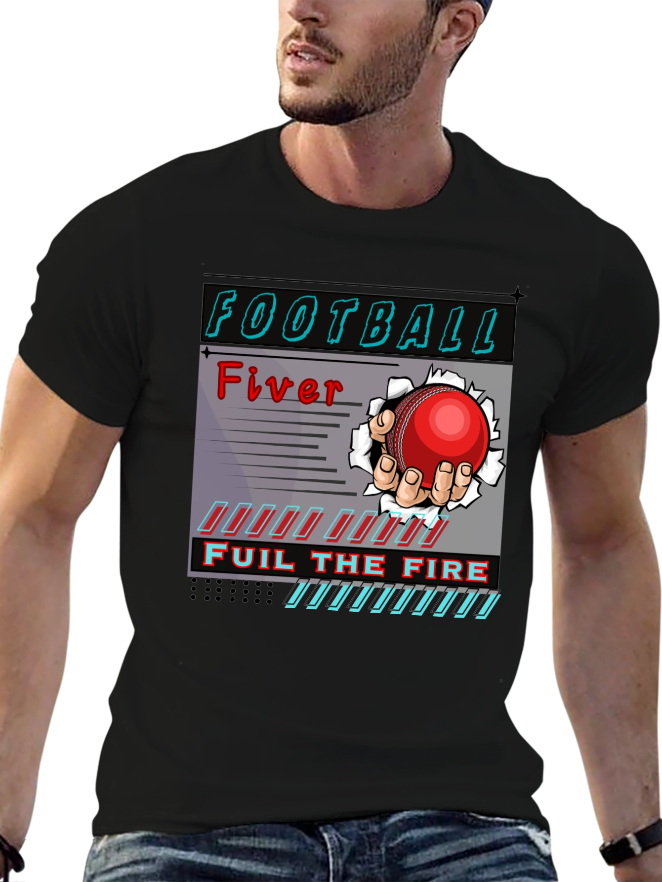 Football Fever Graphic Tee