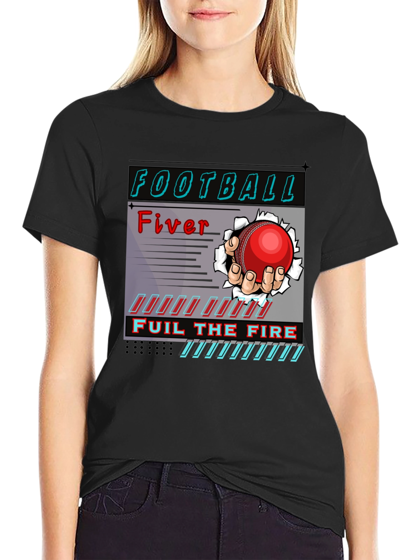 Football Fever Graphic Tee