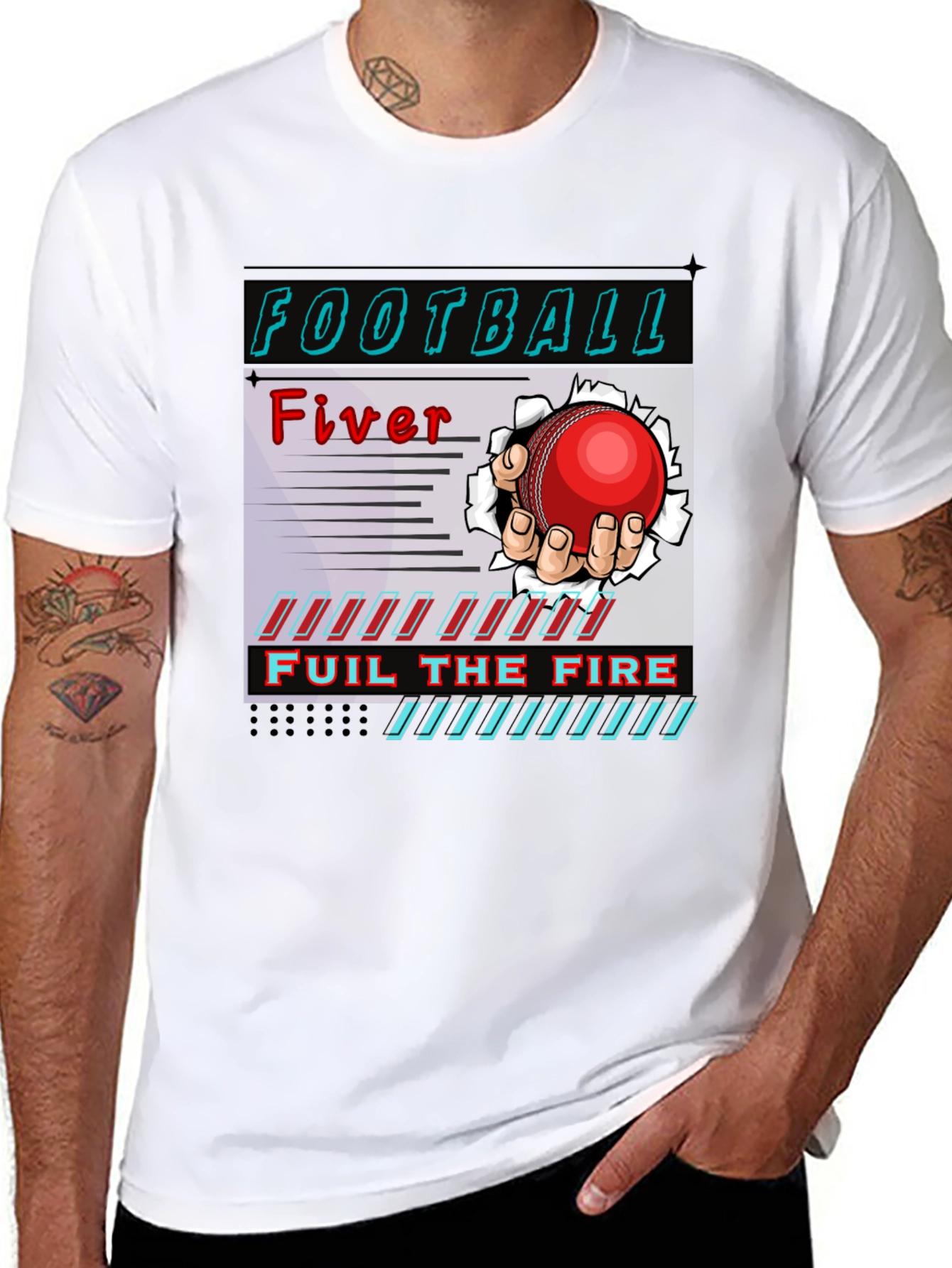 Football Fever Graphic Tee