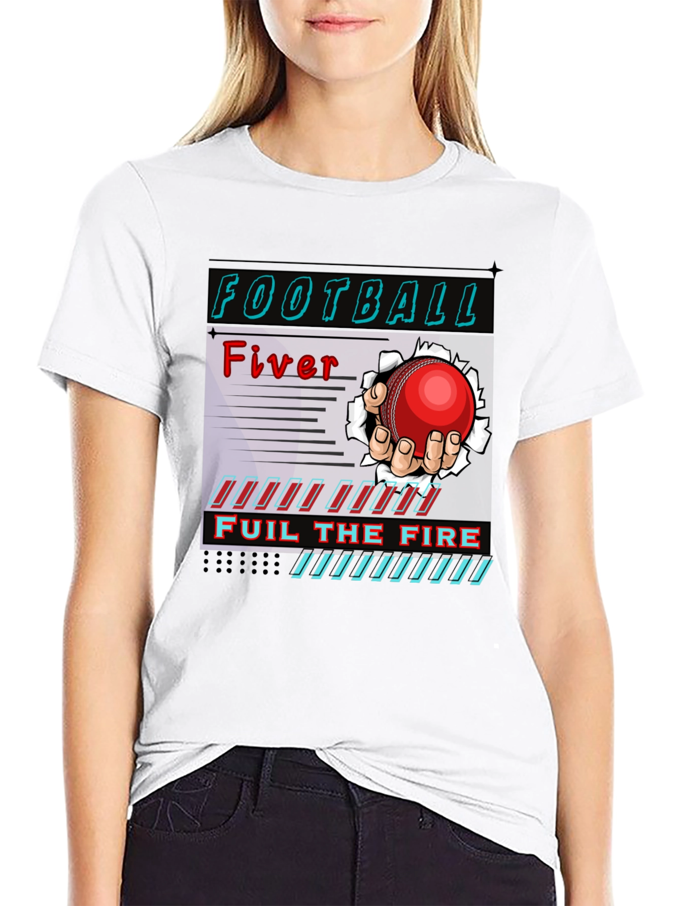 Football Fever Graphic Tee