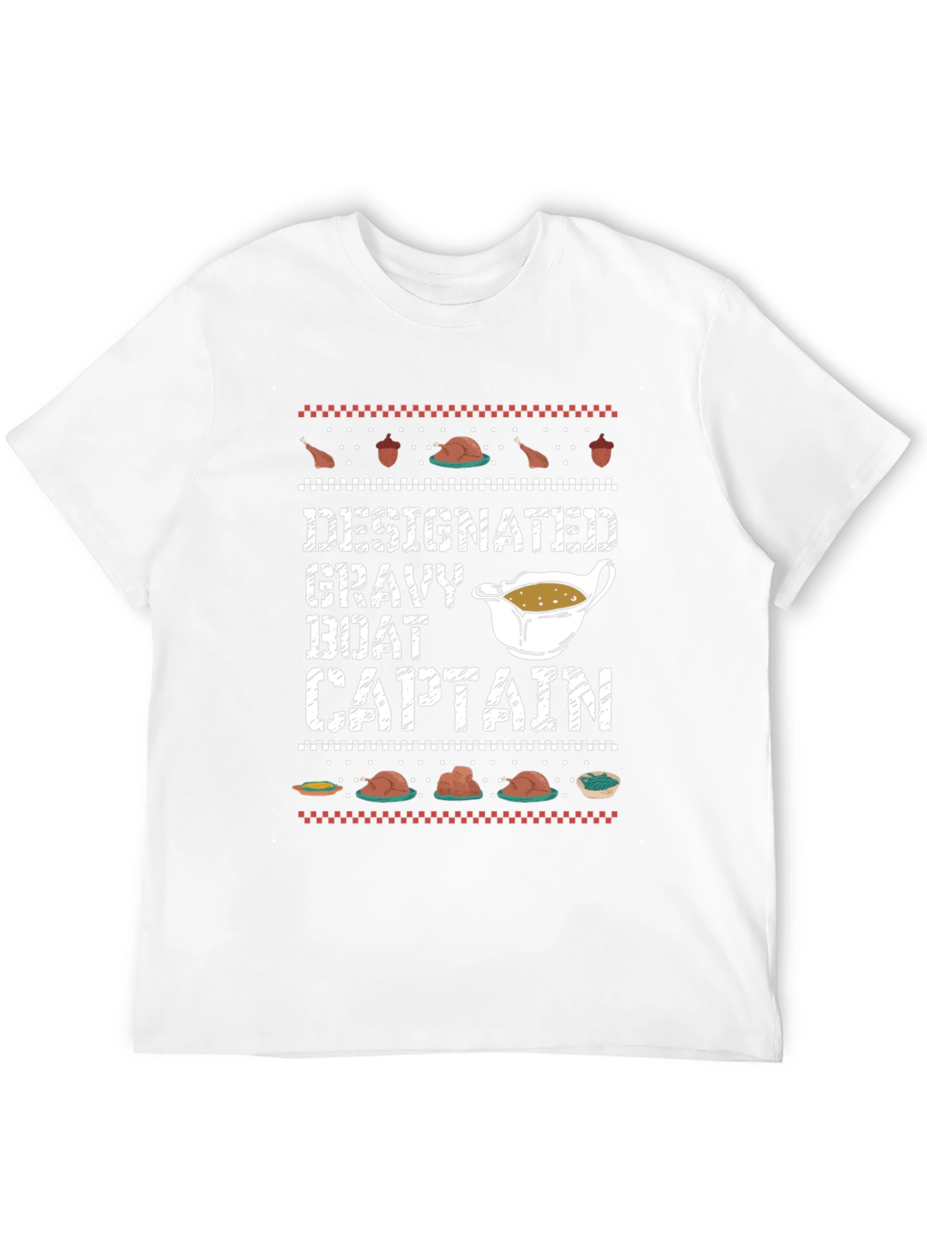 Designated Gravy Boat Captain Thanksgiving T-Shirt
