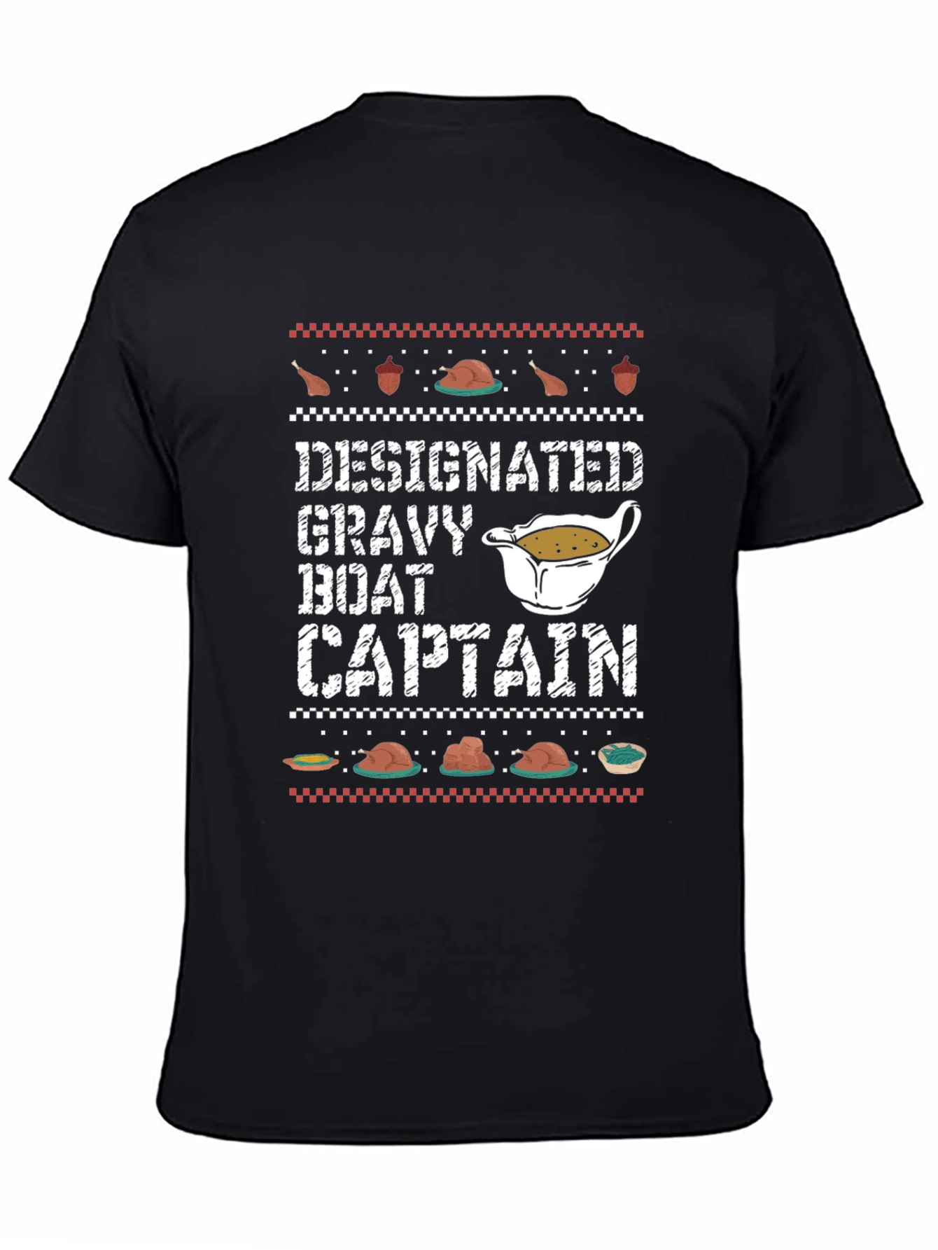 Designated Gravy Boat Captain Thanksgiving T-Shirt