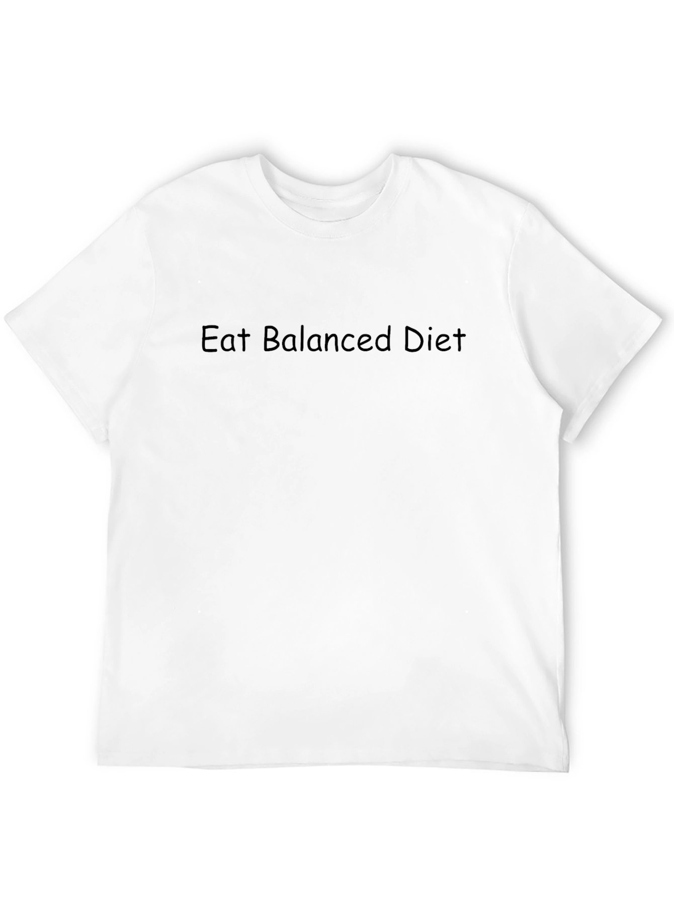 Eat Balanced Diet Graphic T-Shirt