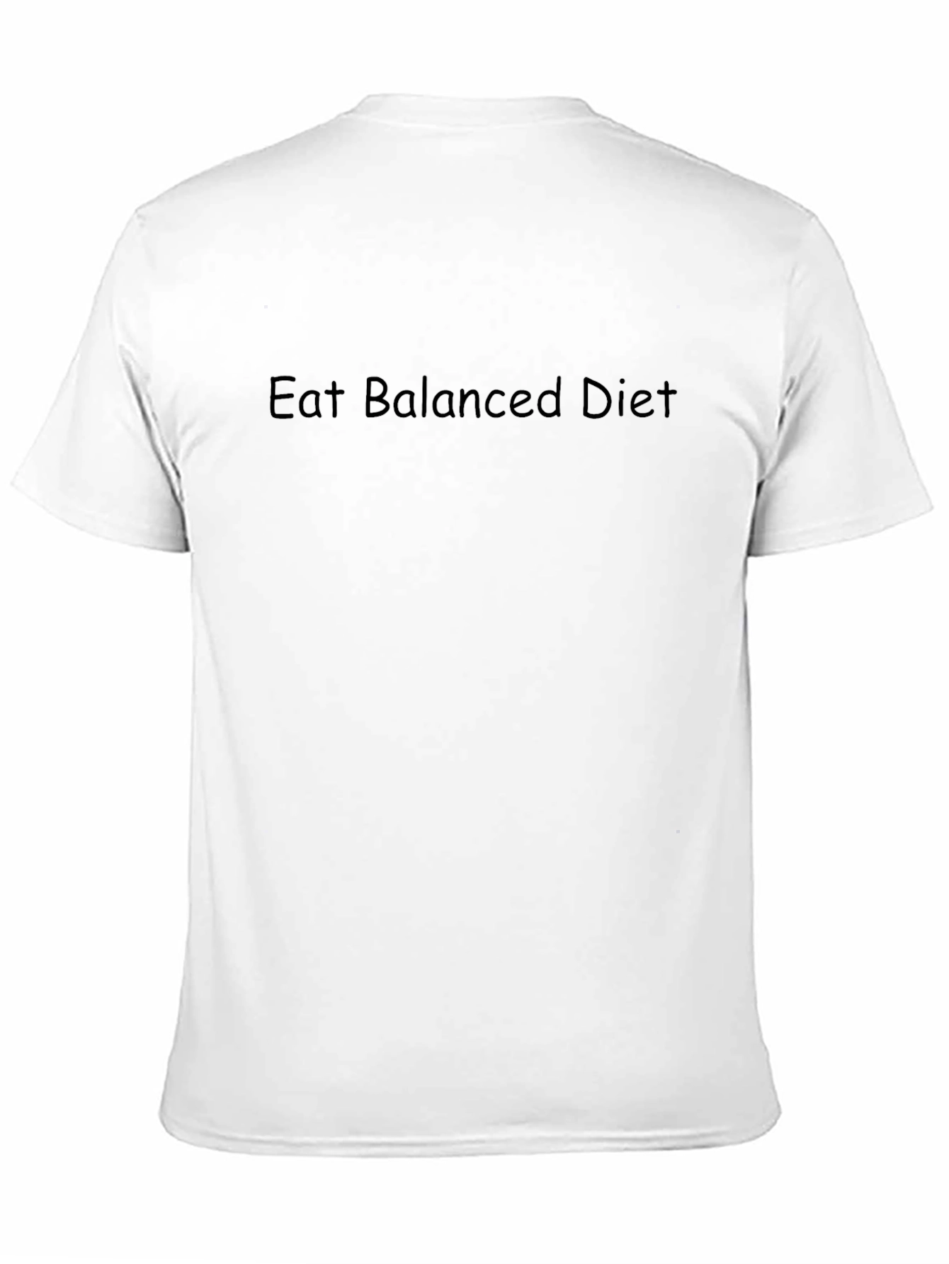 Eat Balanced Diet Graphic T-Shirt