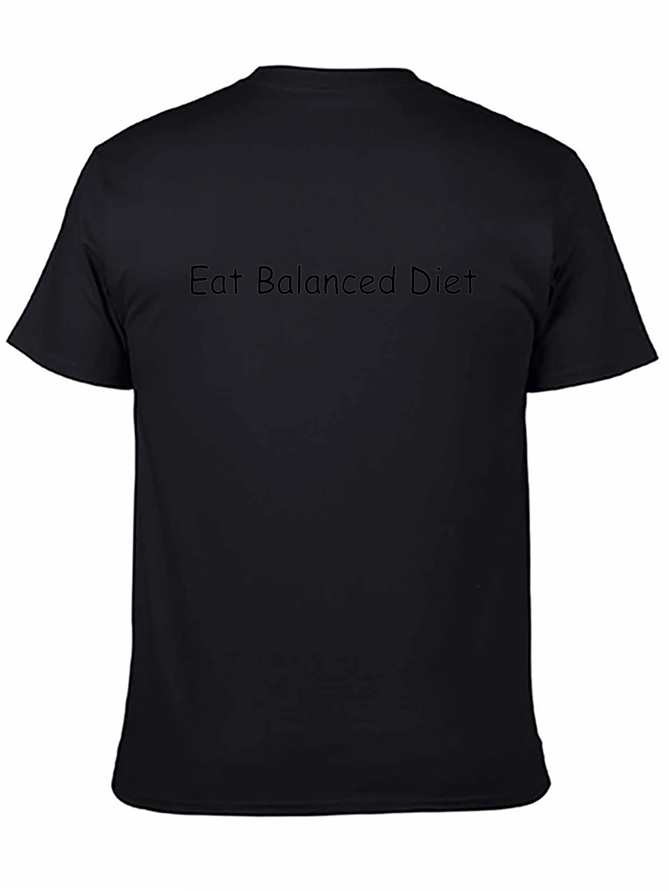 Eat Balanced Diet Graphic T-Shirt