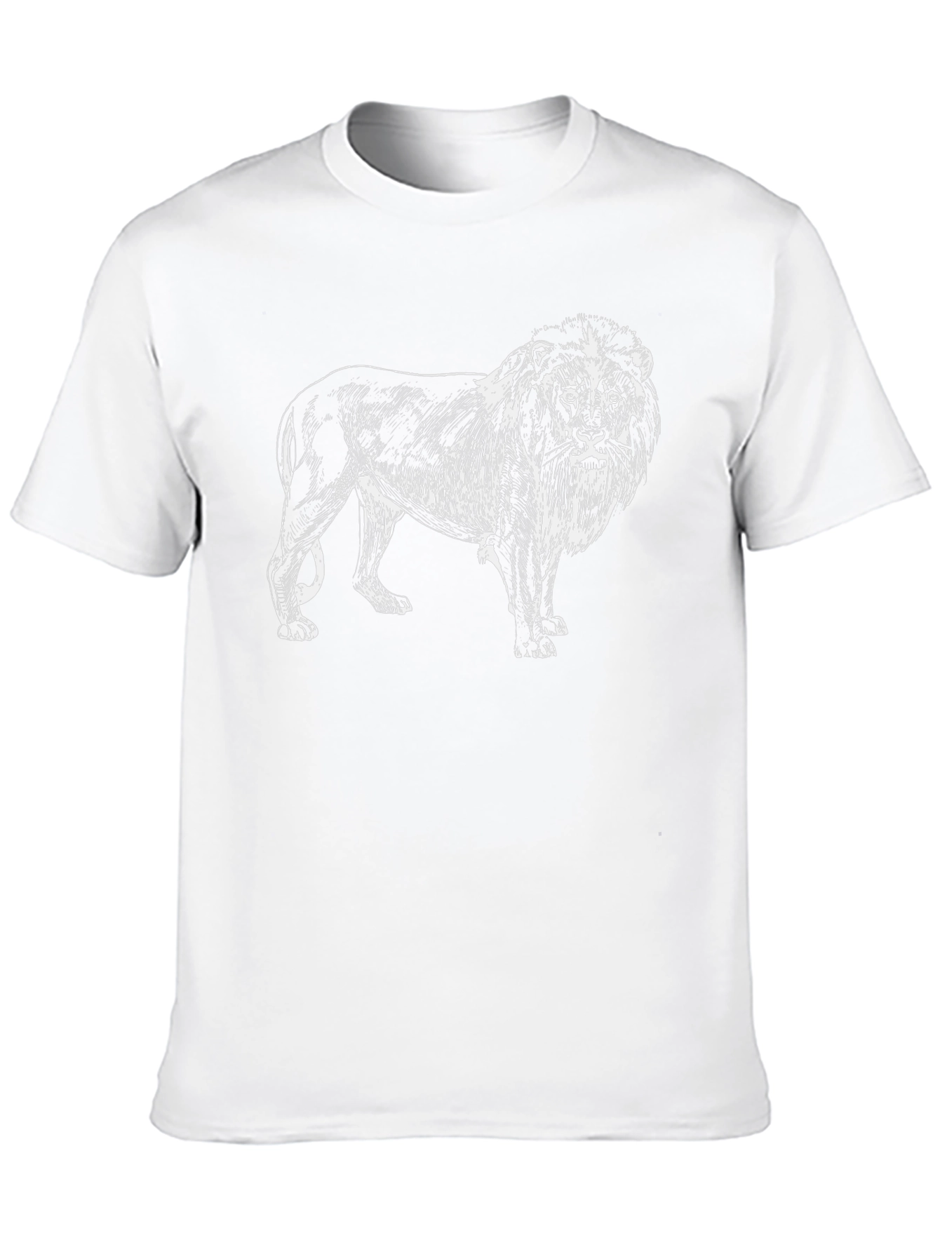Lion Graphic Black T-Shirt | Mens Stylish Tee