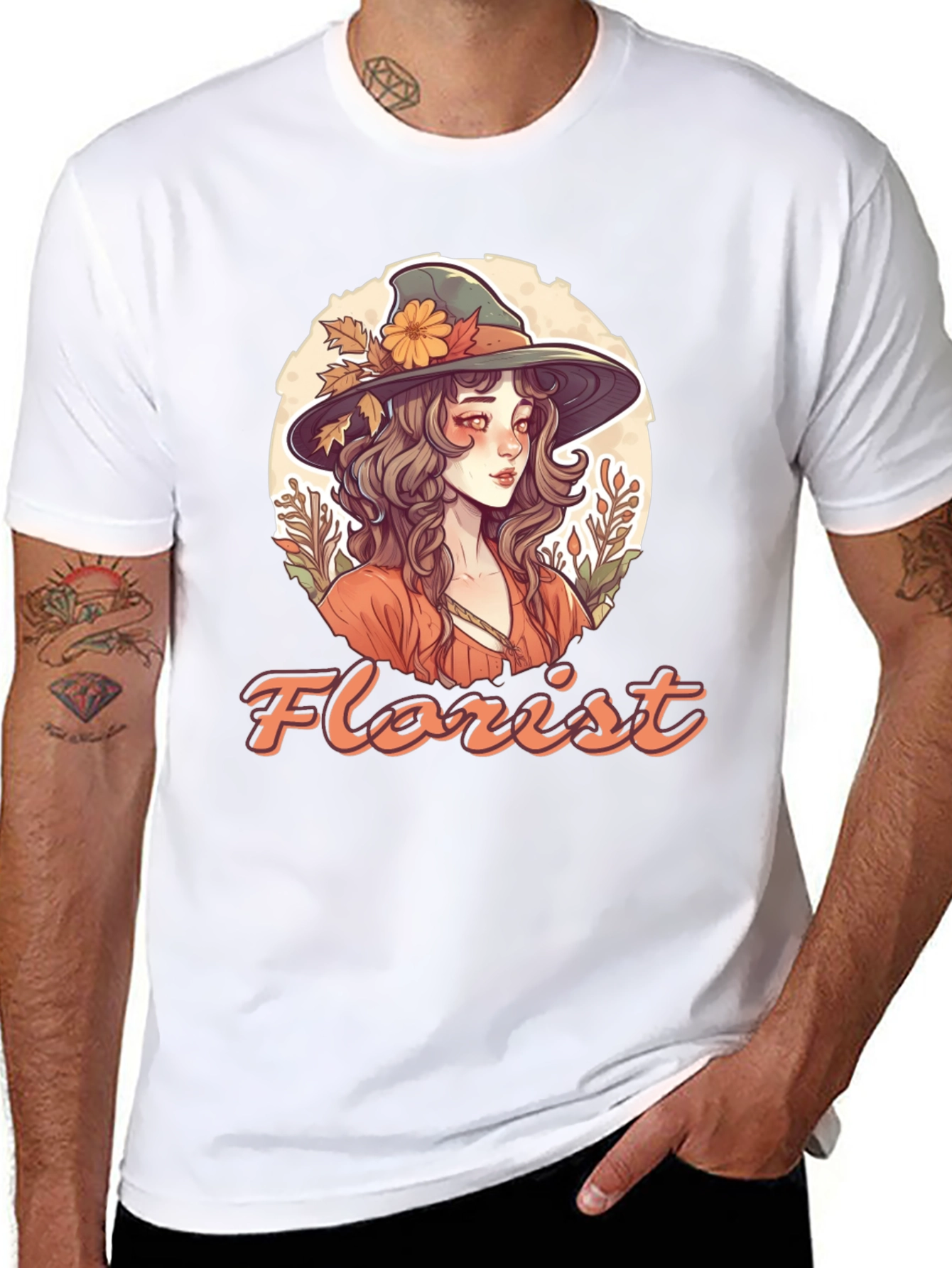 Florist Woman T-Shirt
