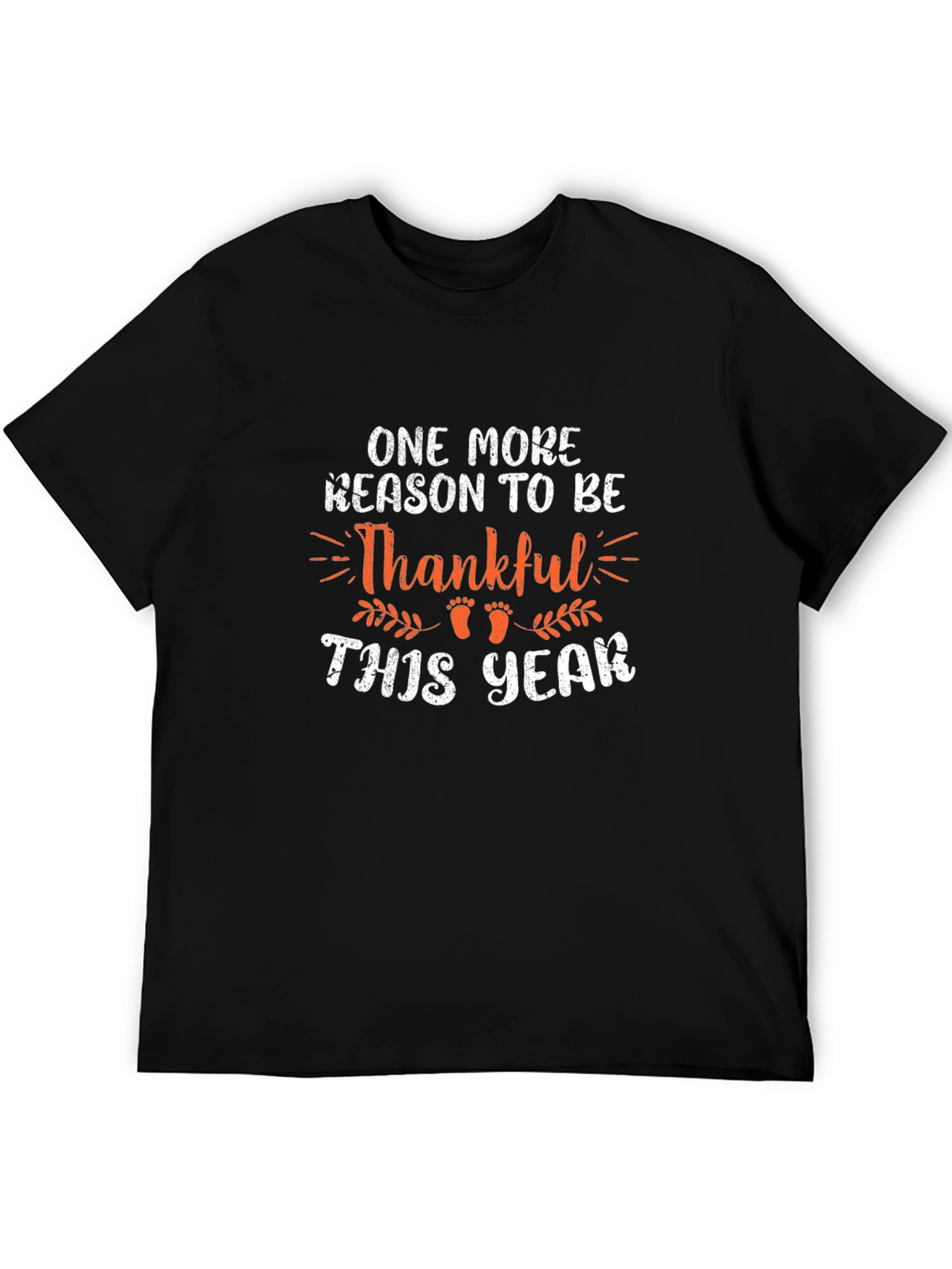 Thankful This Year Black T-Shirt