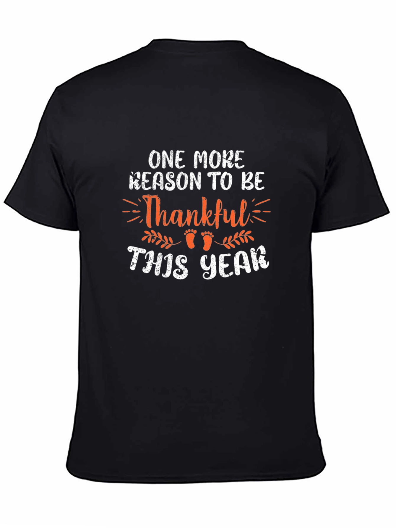 Thankful This Year Black T-Shirt
