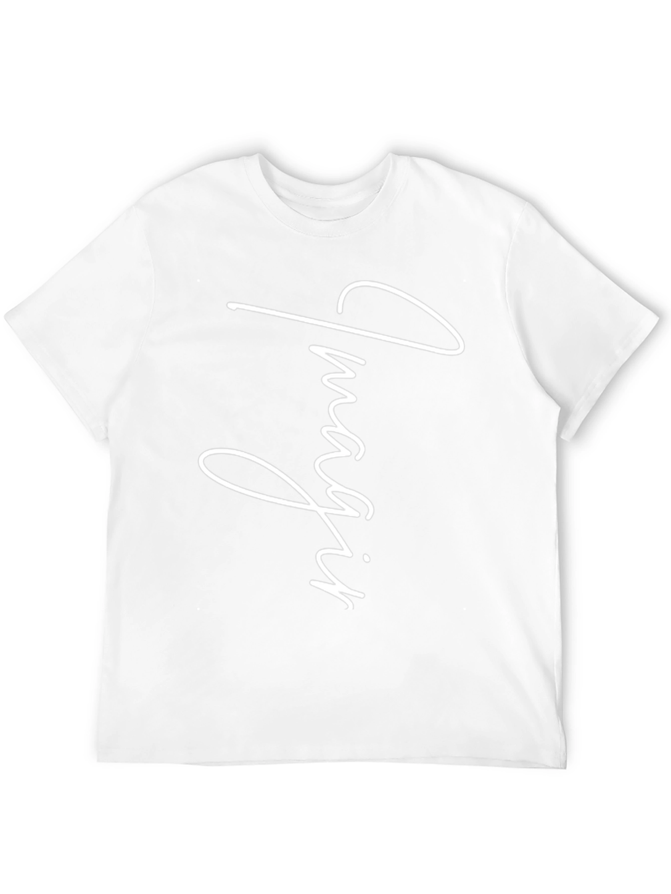 Imagine Graphic Print Black T-Shirt