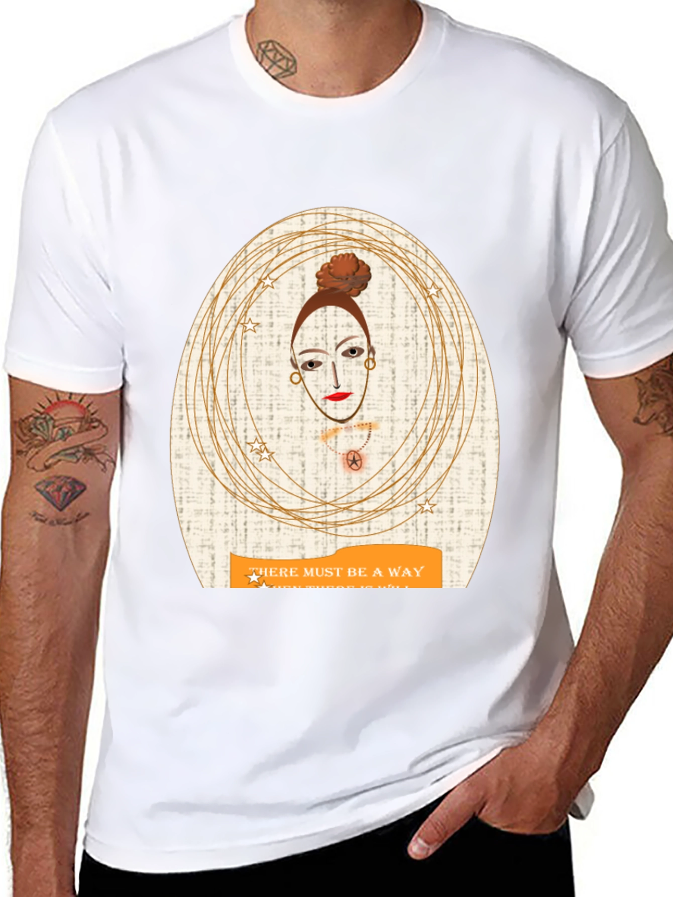 Unique Graphic Tee - There Must Be A Way