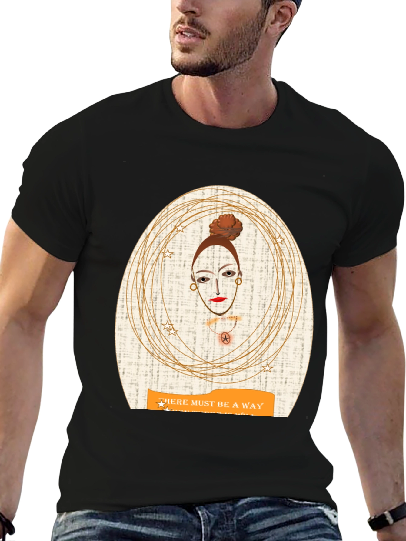 Unique Graphic Tee - There Must Be A Way