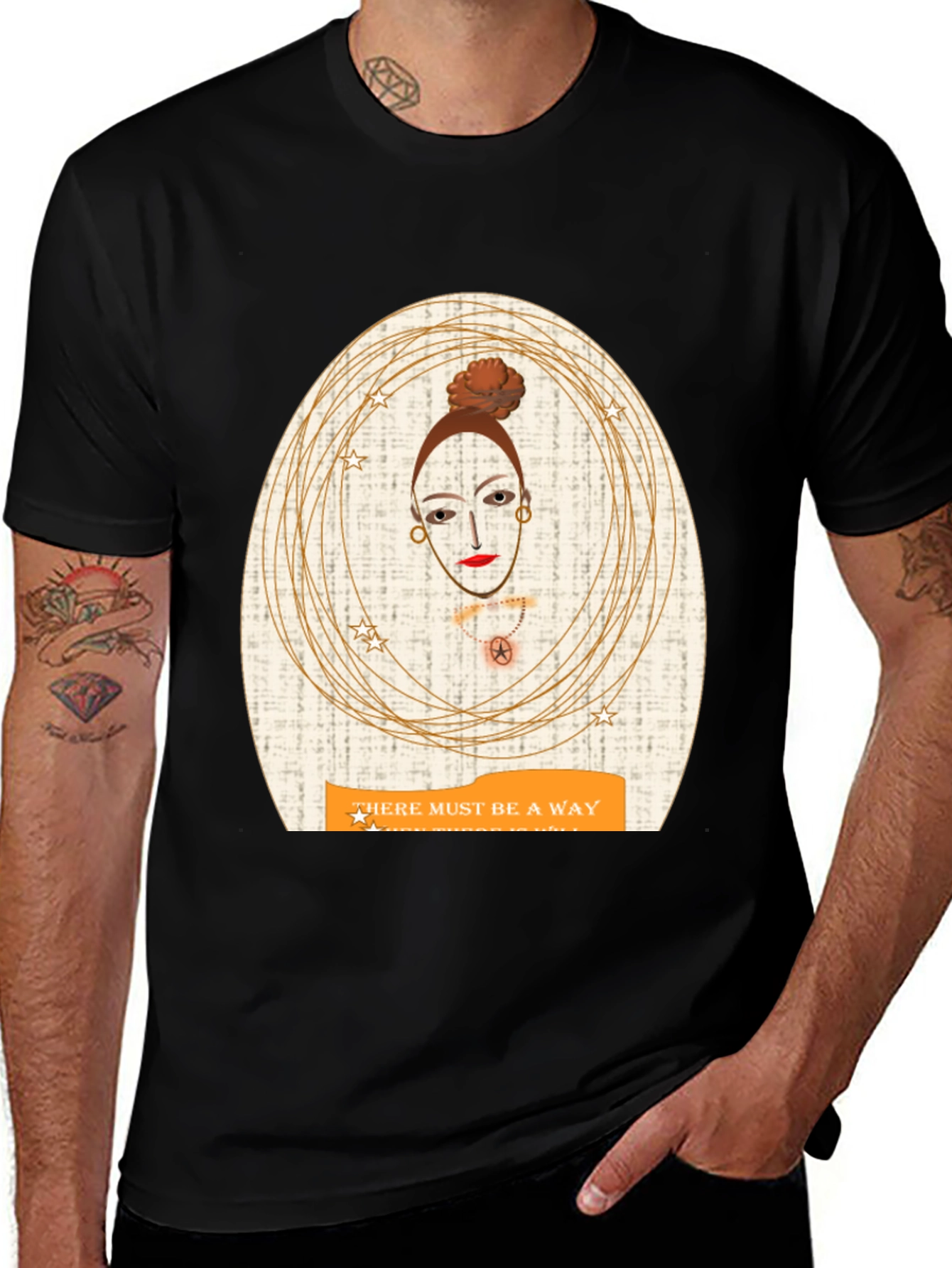 Unique Graphic Tee - There Must Be A Way