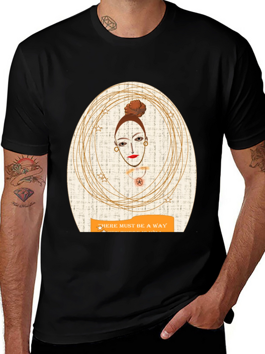 Unique Graphic Tee - There Must Be A Way