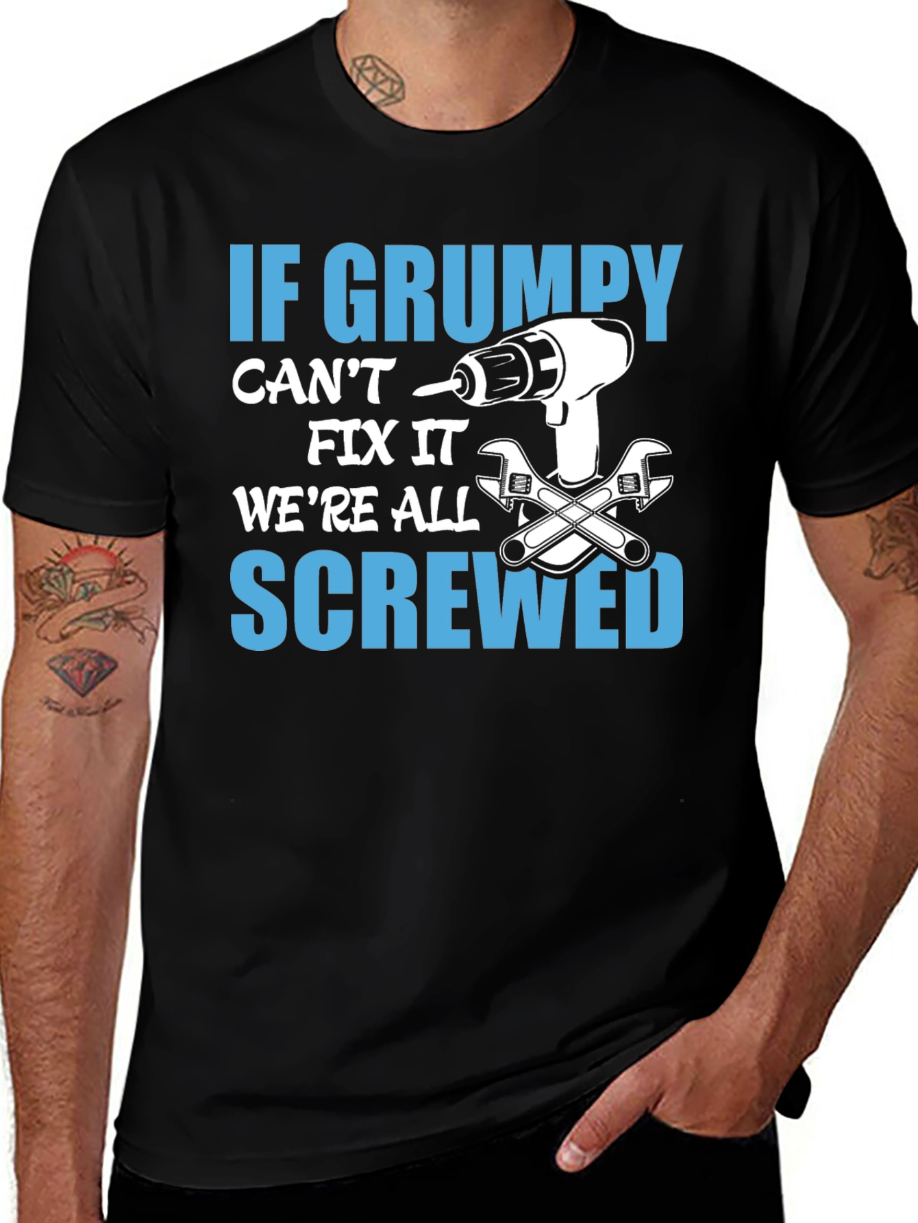 Grumpy Can Fix It T-Shirt