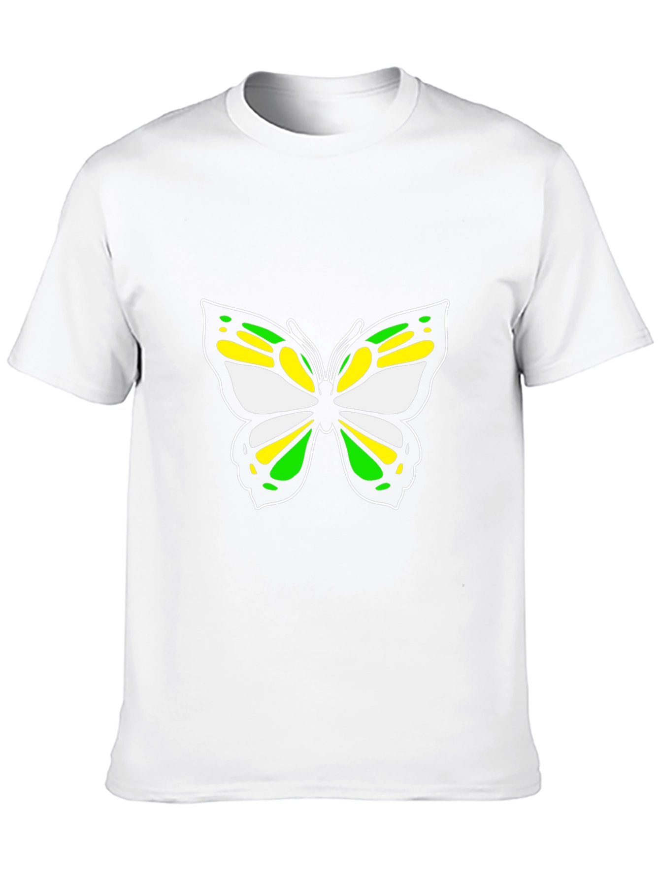 Butterfly Graphic Black T-Shirt