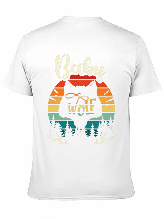 Baby Wolf Graphic Tee - Nature Inspired Design