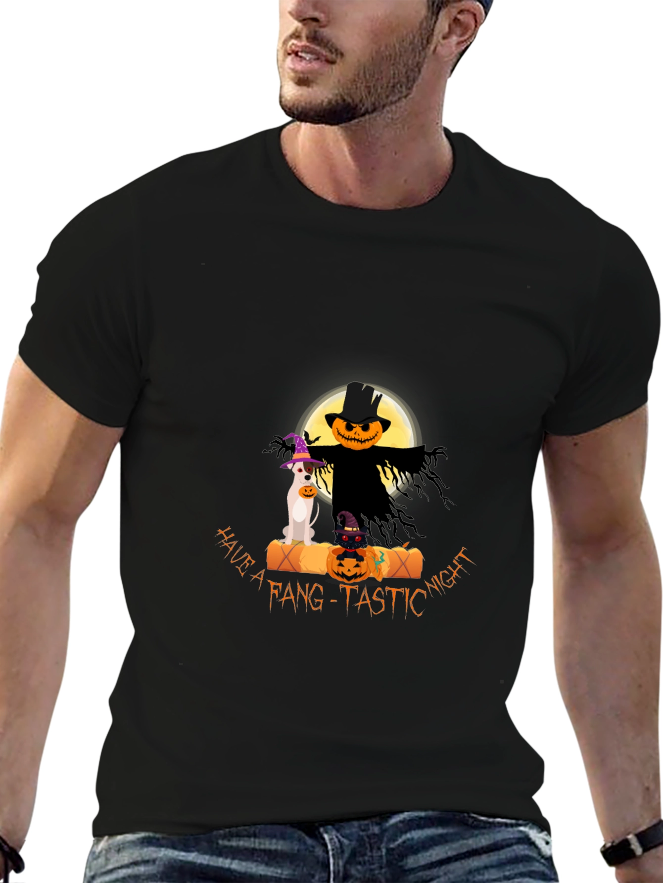 Halloween Fang-Tastic Night Graphic Tee