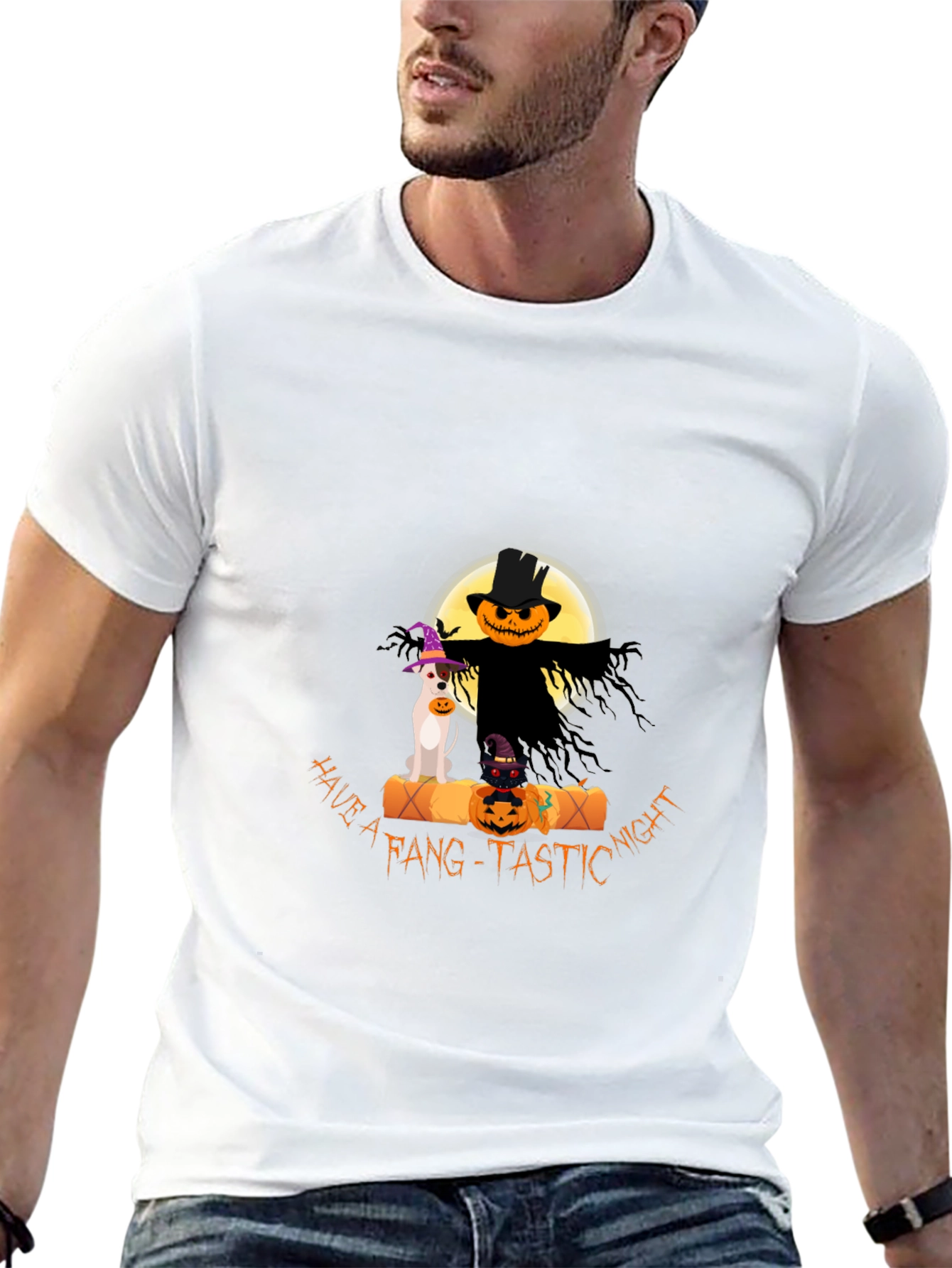 Halloween Fang-Tastic Night Graphic Tee