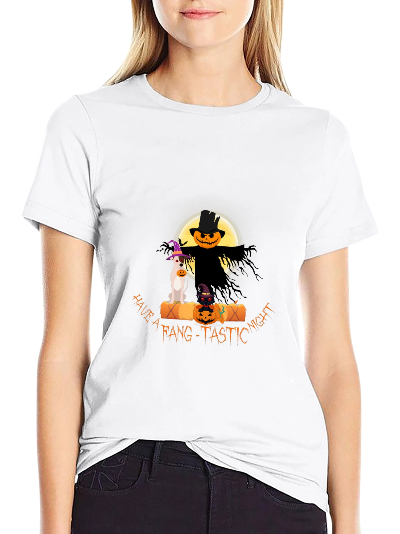 Halloween Fang-Tastic Night Graphic Tee