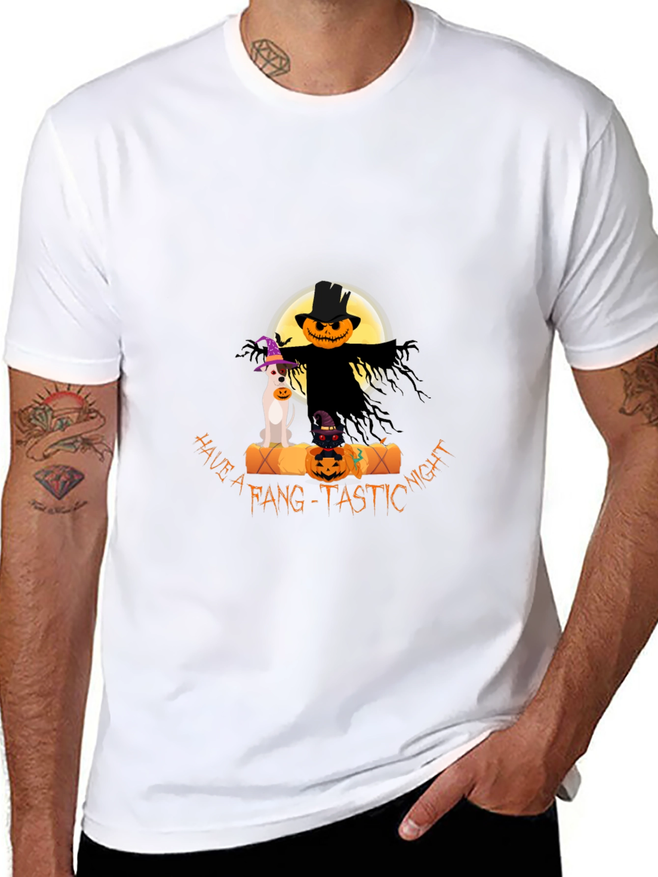 Halloween Fang-Tastic Night Graphic Tee