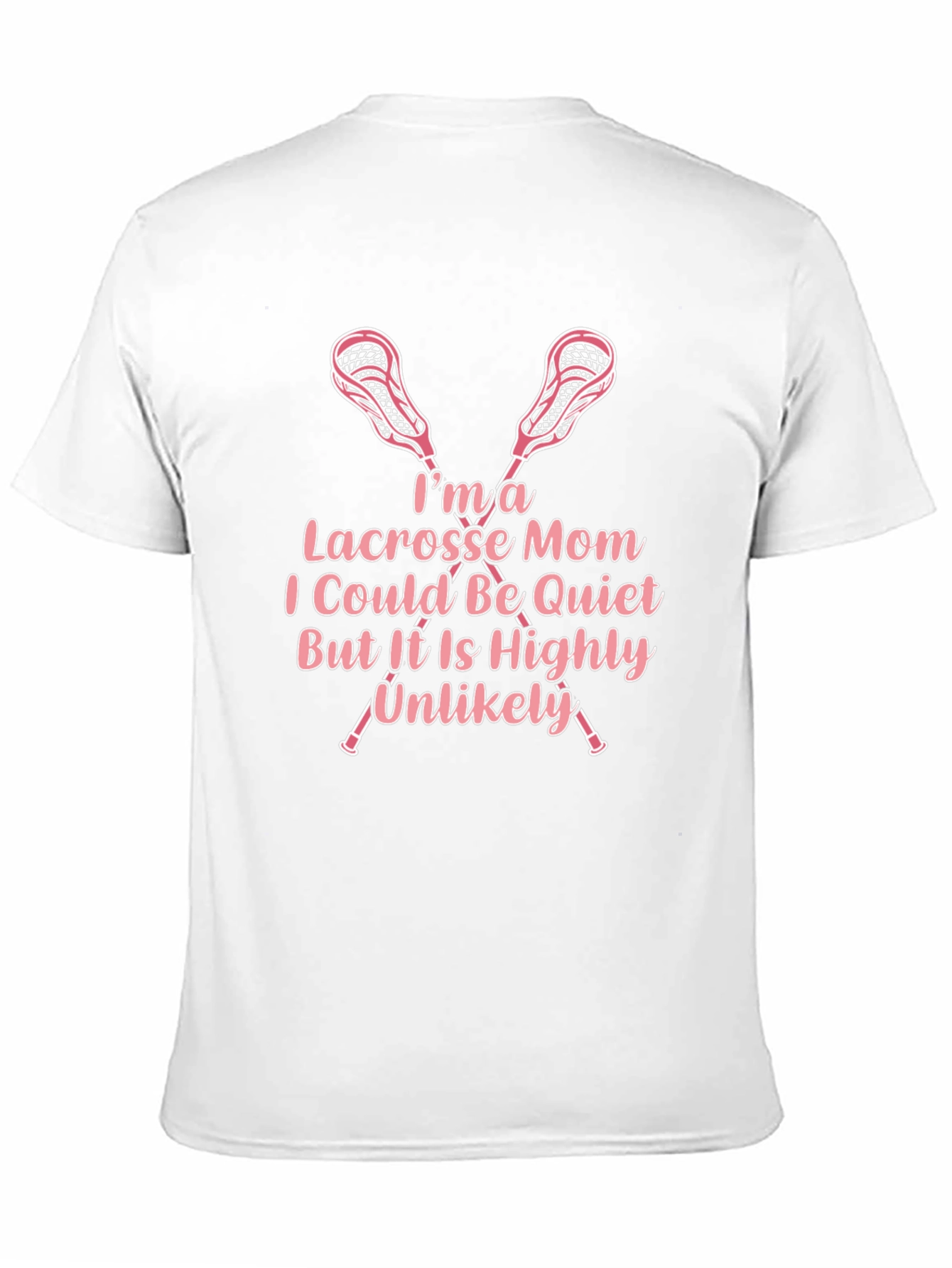 Lacrosse Mom Graphic T-Shirt - Sports Fan Apparel
