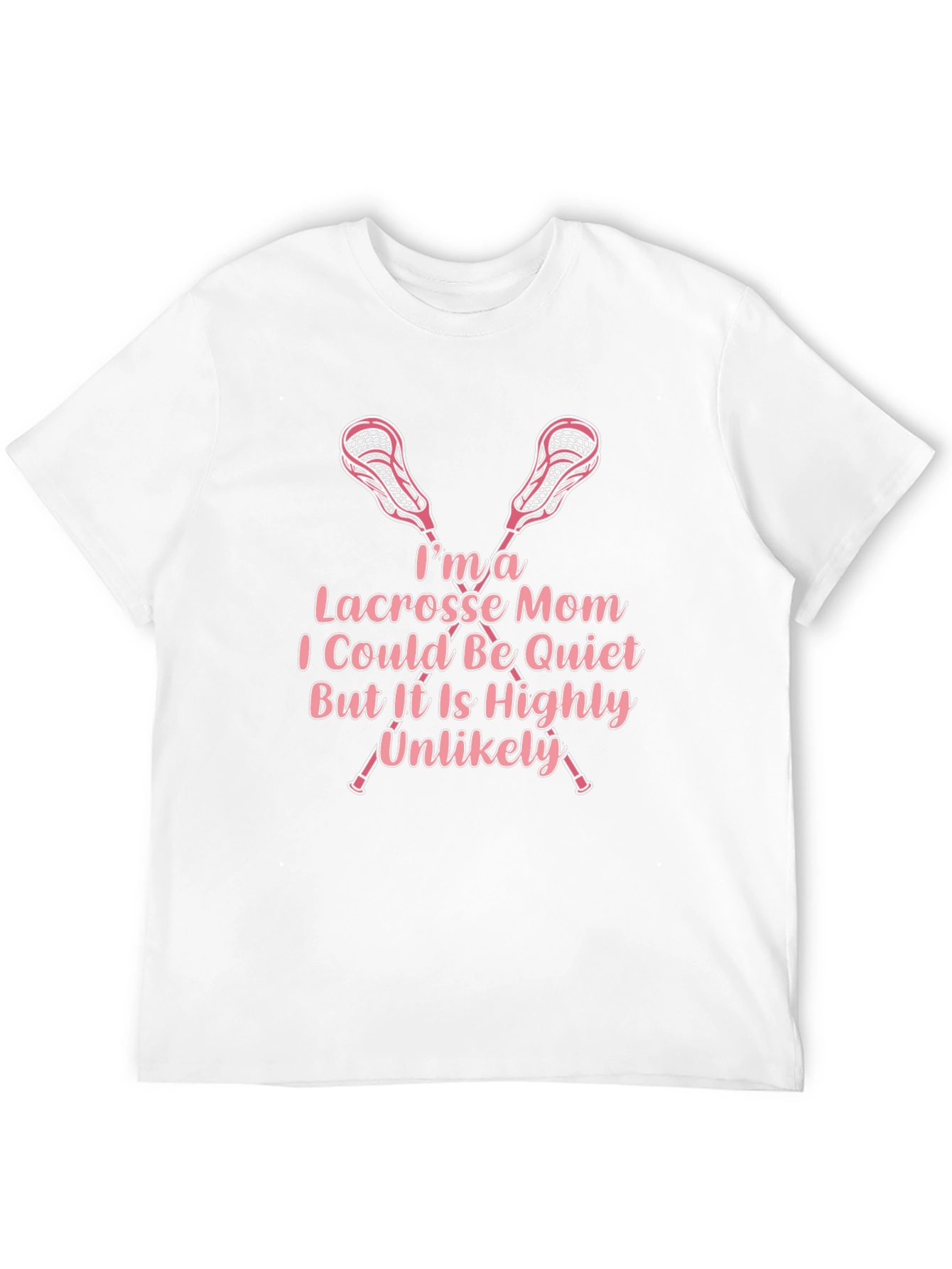 Lacrosse Mom Graphic T-Shirt - Sports Fan Apparel