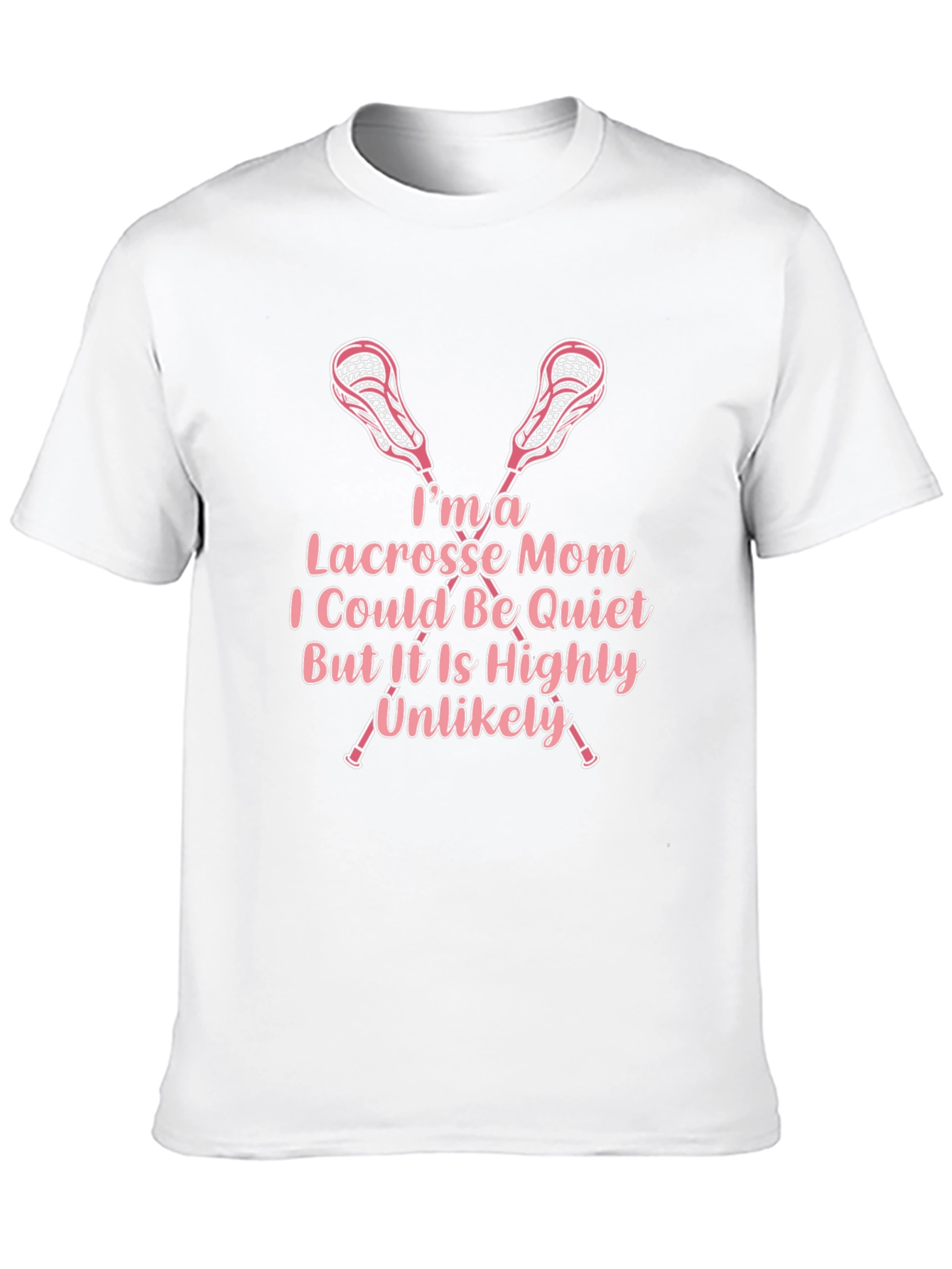 Lacrosse Mom Graphic T-Shirt - Sports Fan Apparel