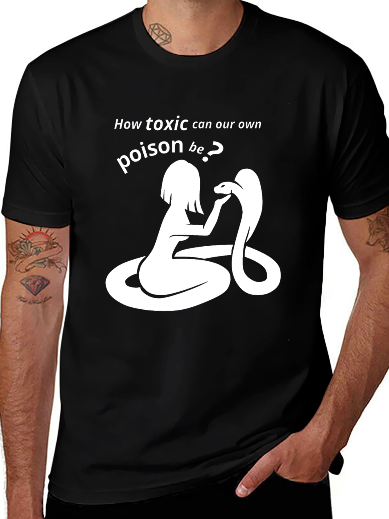 Toxic Poison Black T-Shirt