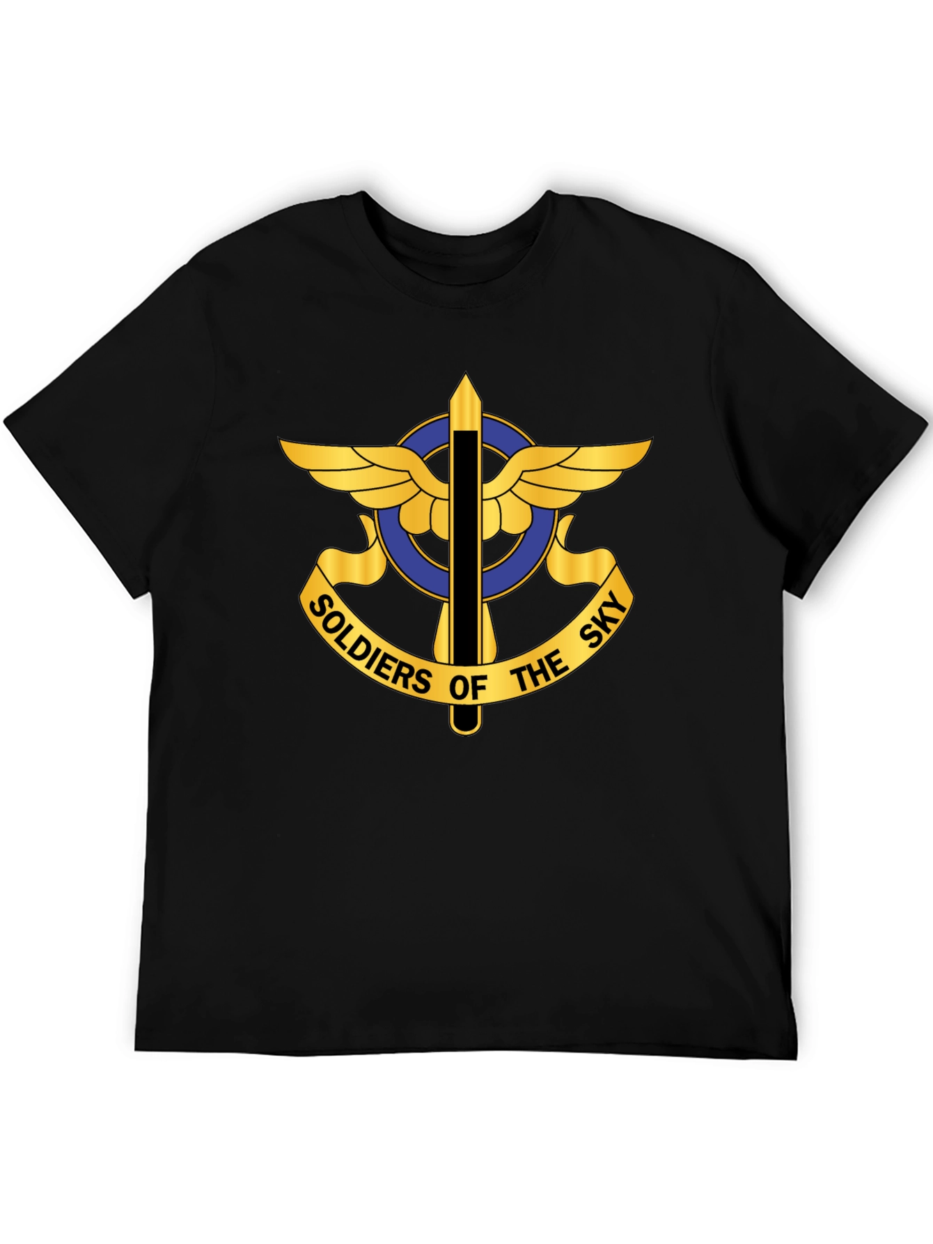 Soldiers of the Sky Graphic Tee - Black