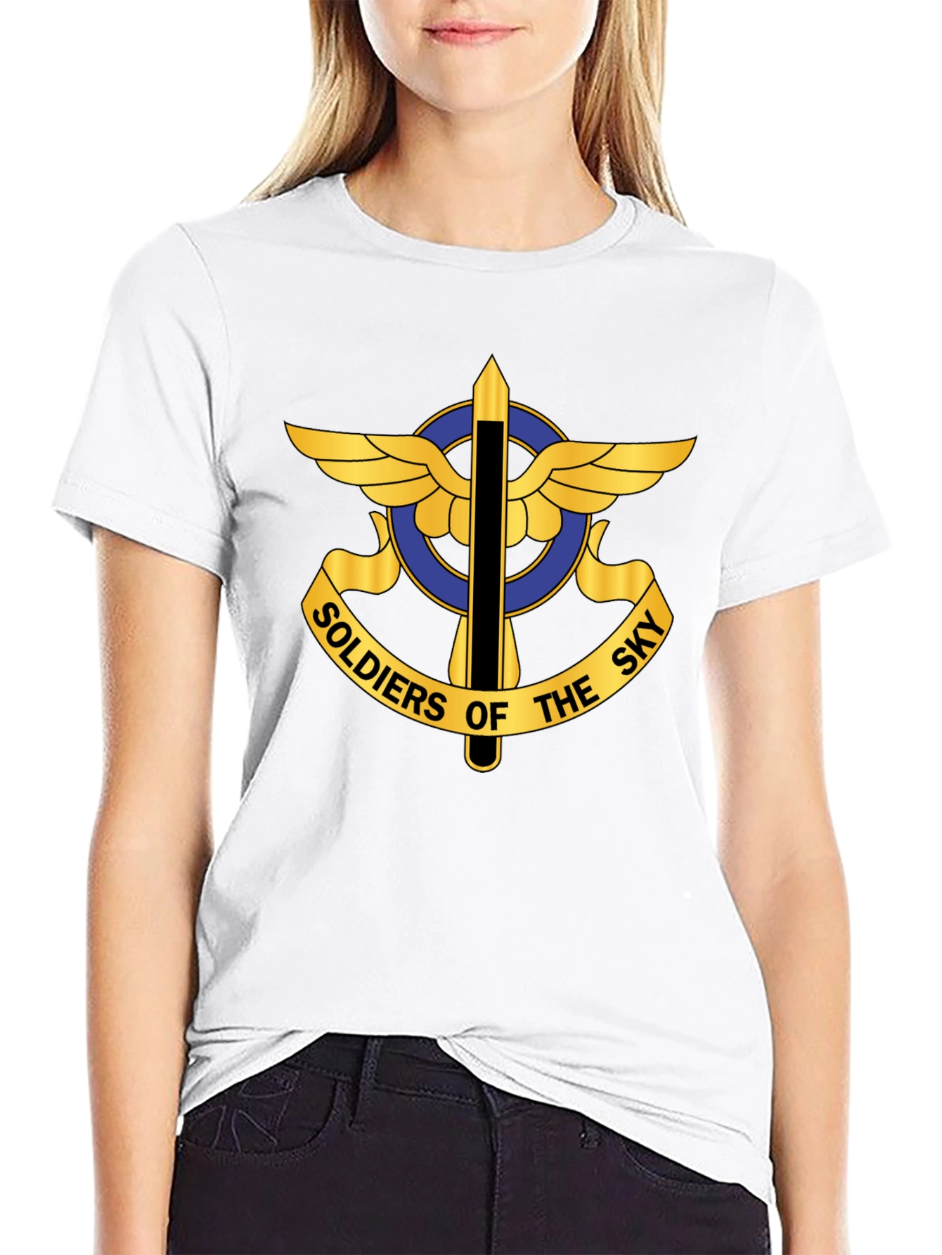 Soldiers of the Sky Graphic Tee - Black