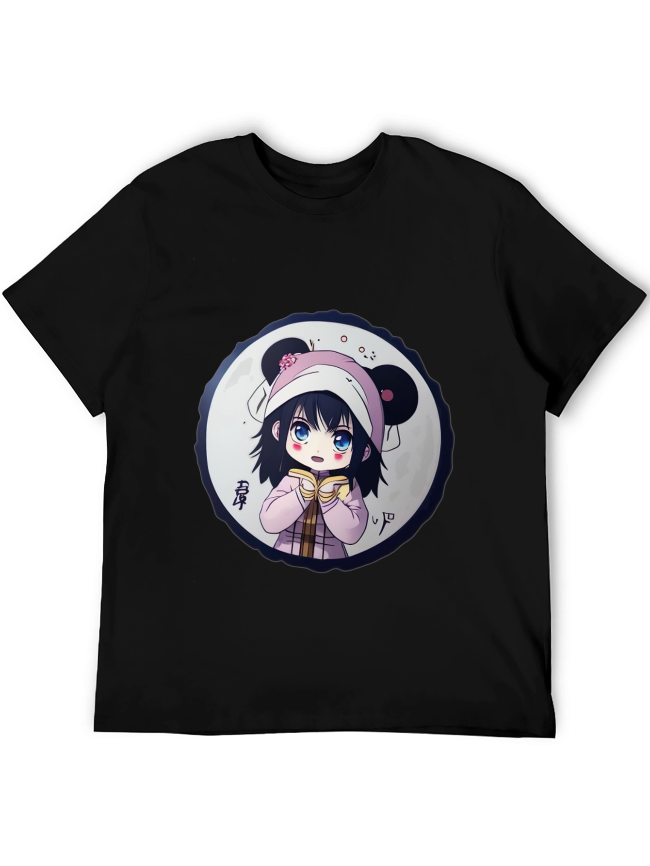 Anime Girl Graphic Tee - Unique Design