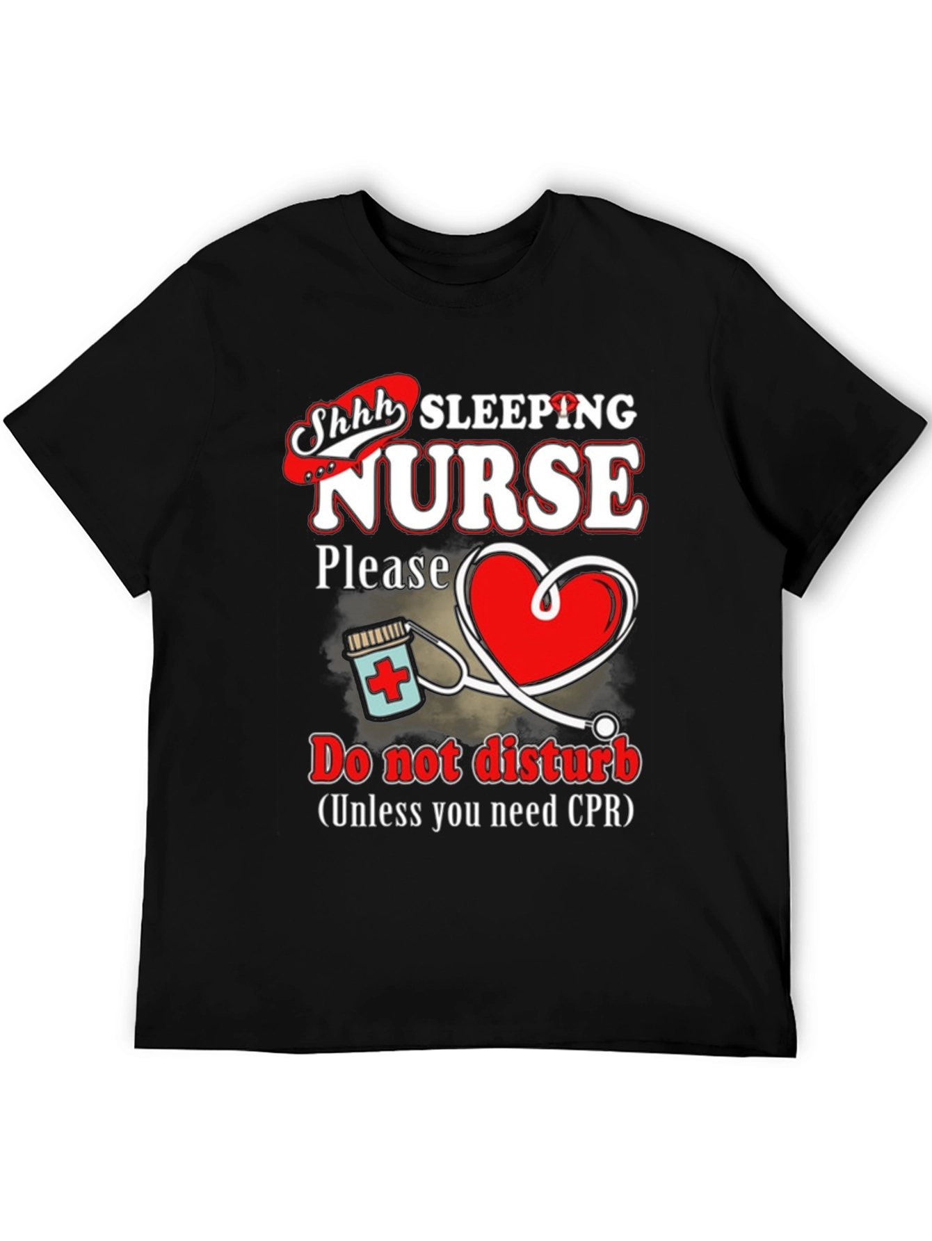Sleeping Nurse T-Shirt - Do Not Disturb