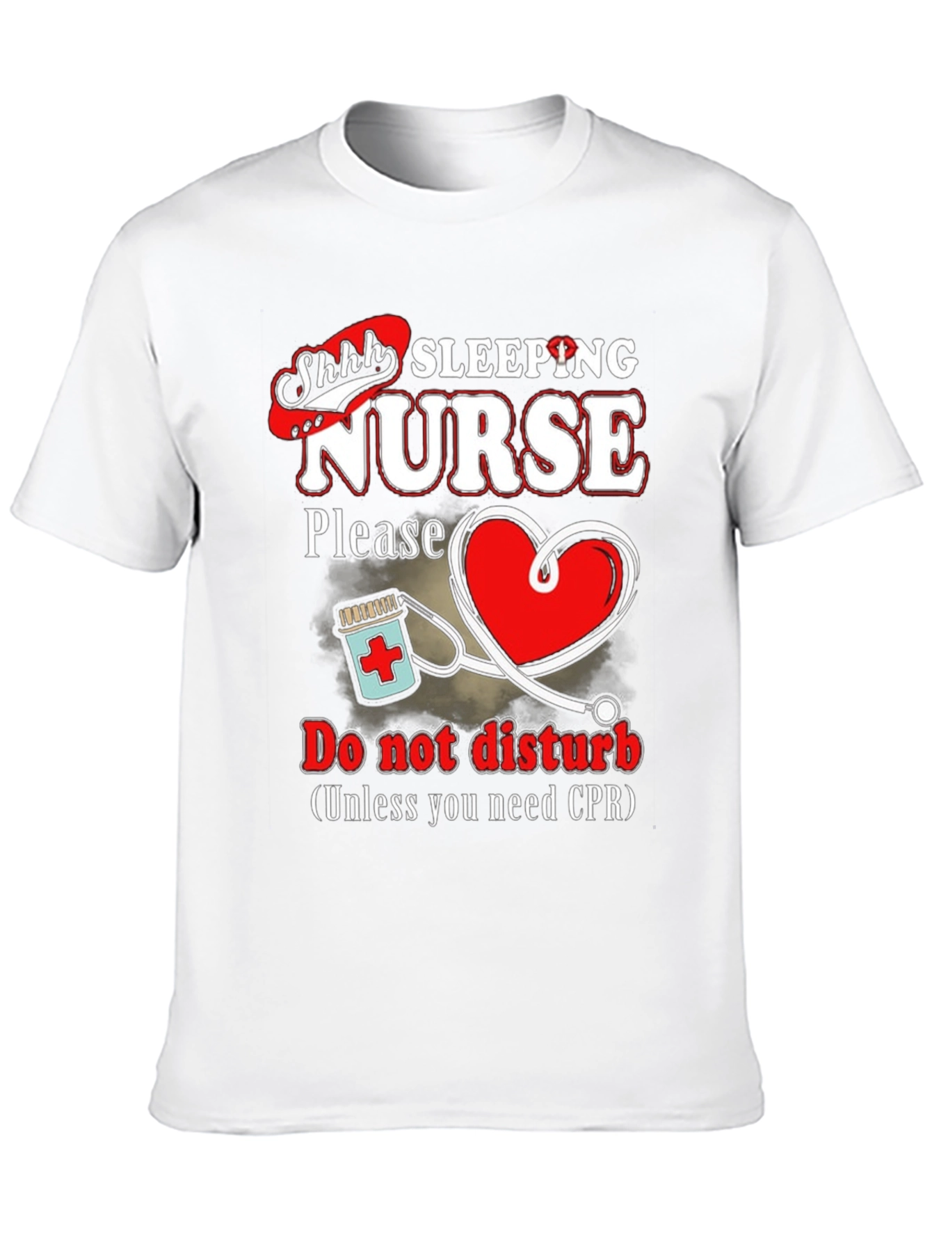Sleeping Nurse T-Shirt - Do Not Disturb