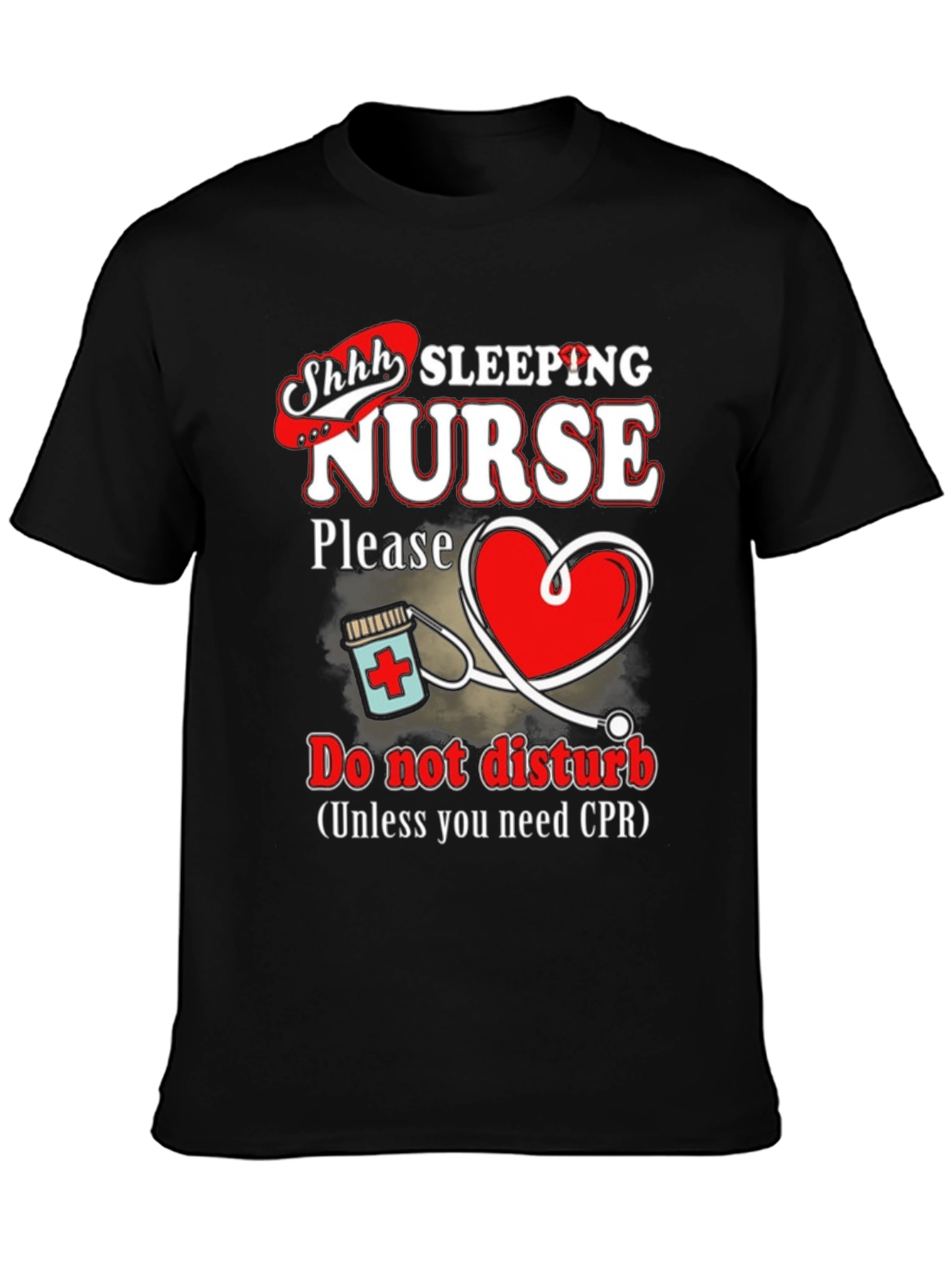Sleeping Nurse T-Shirt - Do Not Disturb