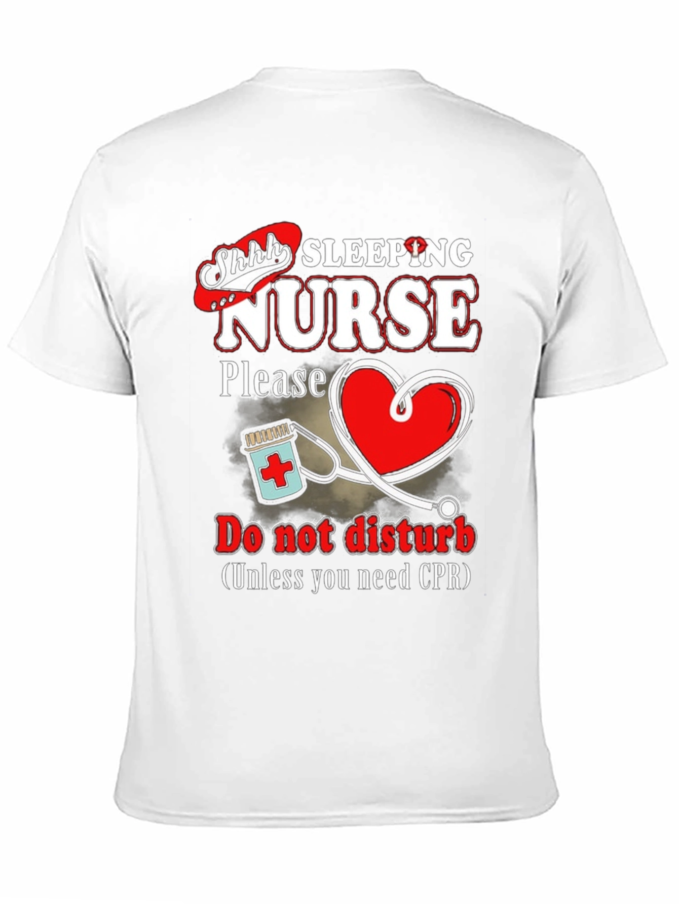 Sleeping Nurse T-Shirt - Do Not Disturb