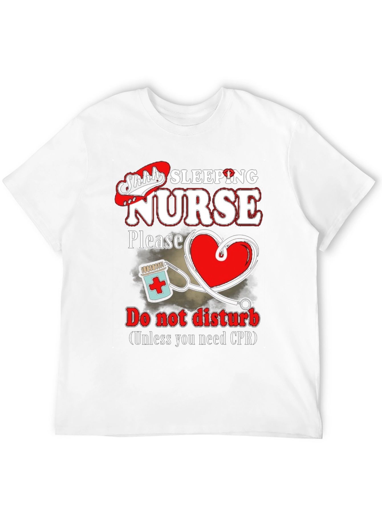Sleeping Nurse T-Shirt - Do Not Disturb