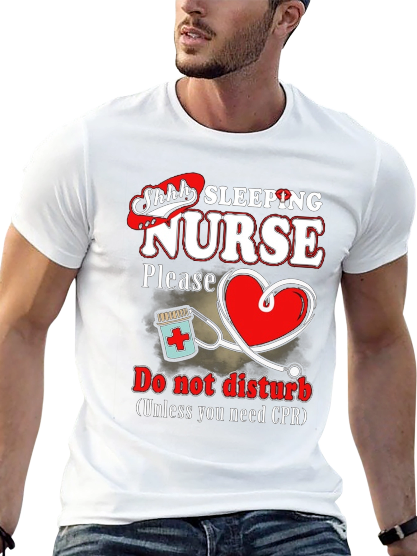 Sleeping Nurse T-Shirt - Do Not Disturb